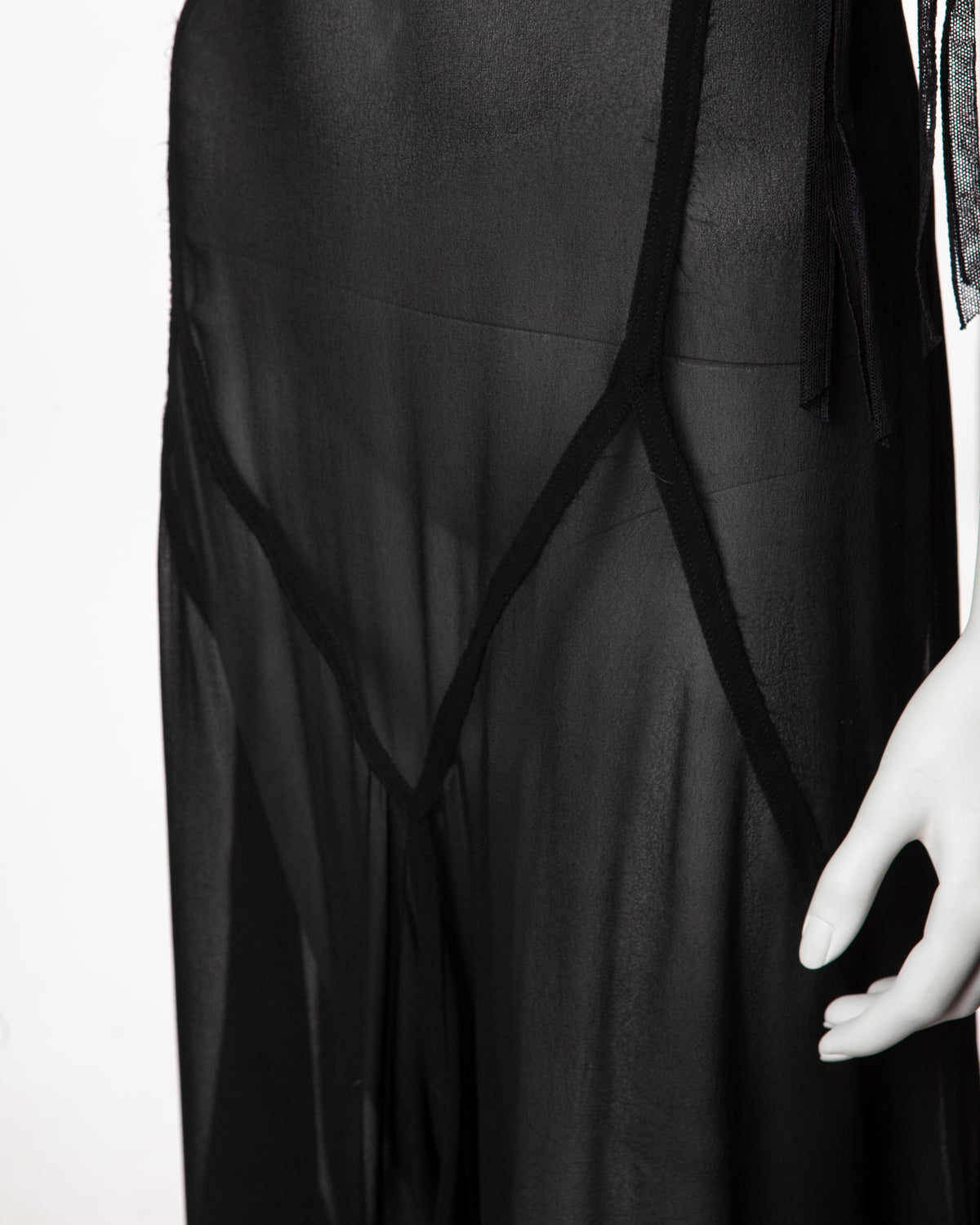 Paul Smith Silk Sheer Dress - C. 2000s - IT 42