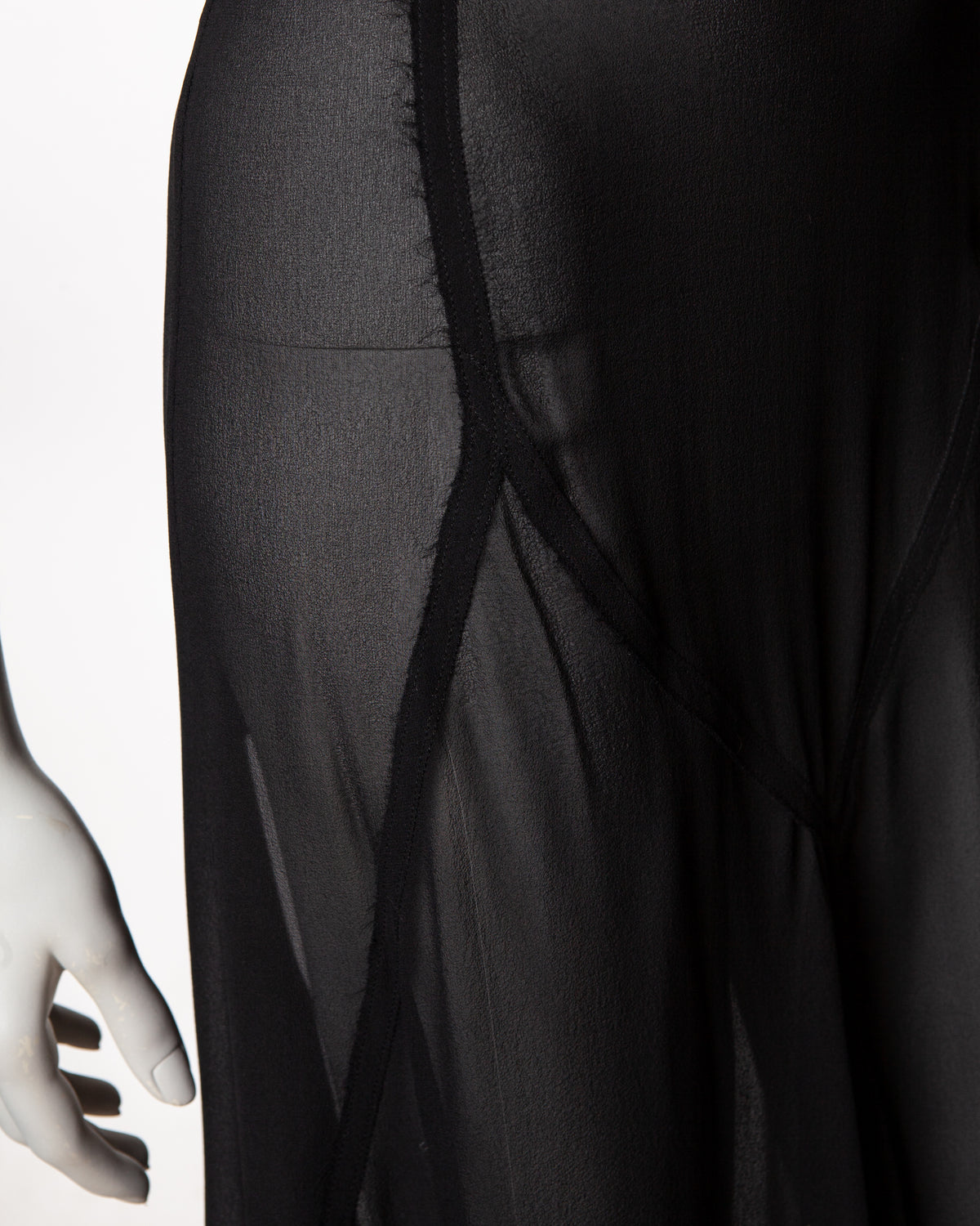 Paul Smith Silk Sheer Dress - C. 2000s - IT 42