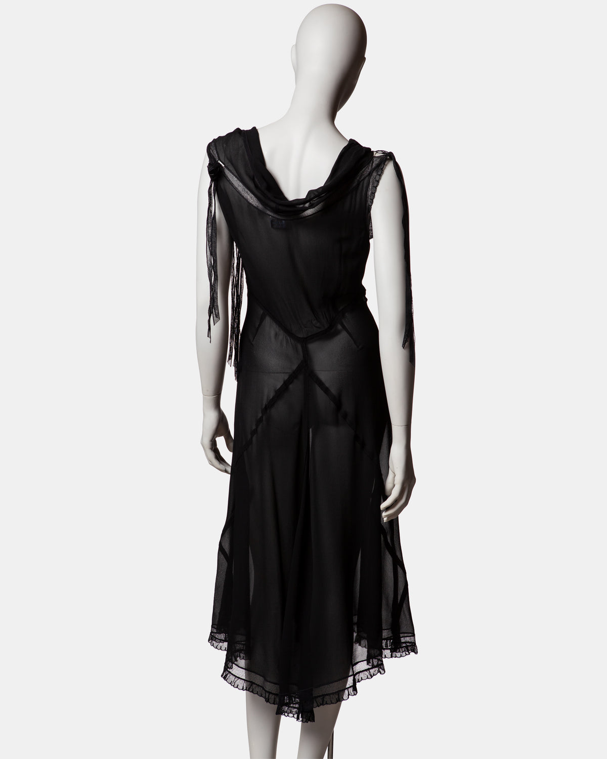 Paul Smith Silk Sheer Dress - C. 2000s - IT 42