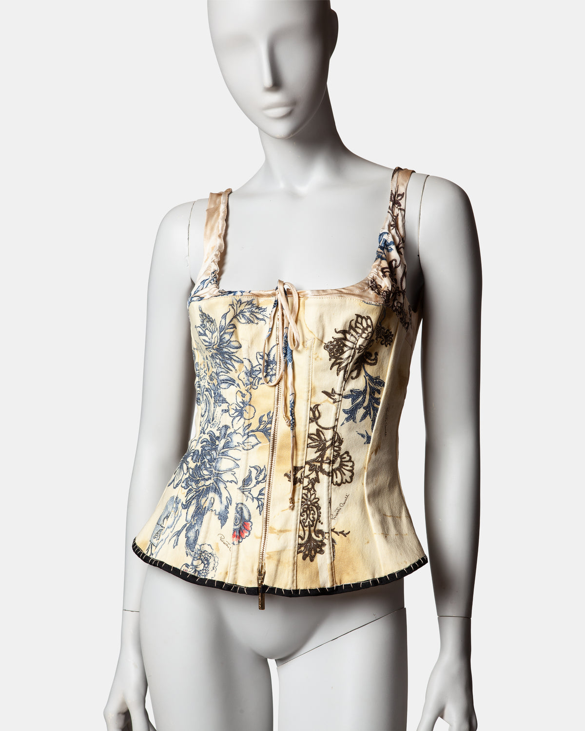 Roberto Cavalli Tattoo Corset - S/S 2003 - M