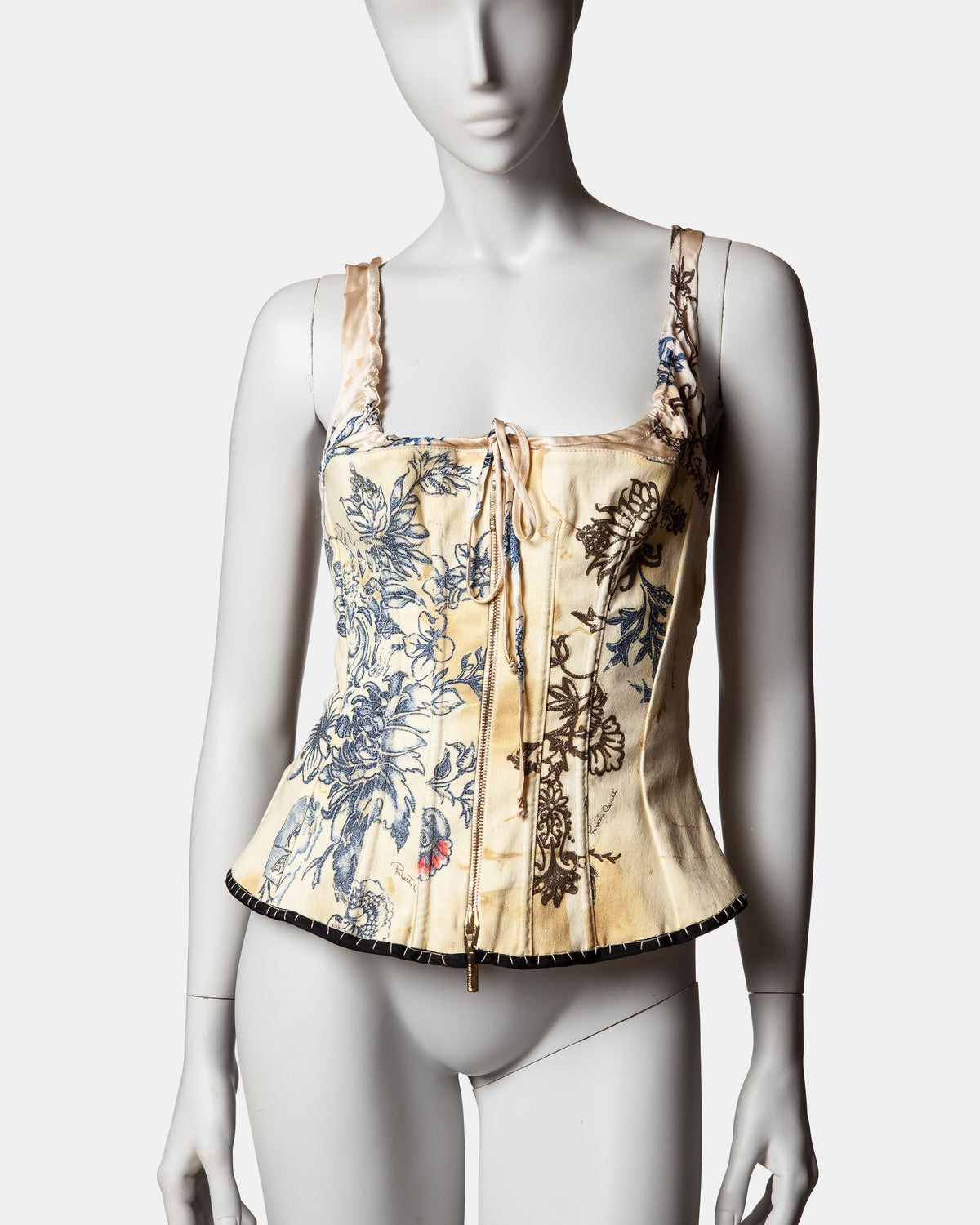 Roberto Cavalli Tattoo Corset - S/S 2003 - M