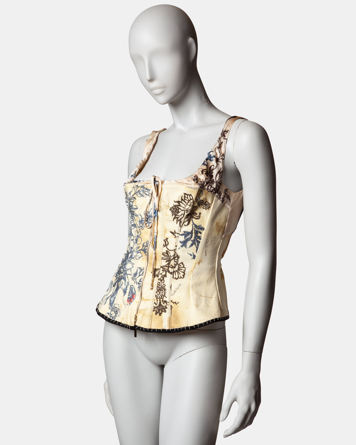 Roberto Cavalli Tattoo Corset - S/S 2003 - M
