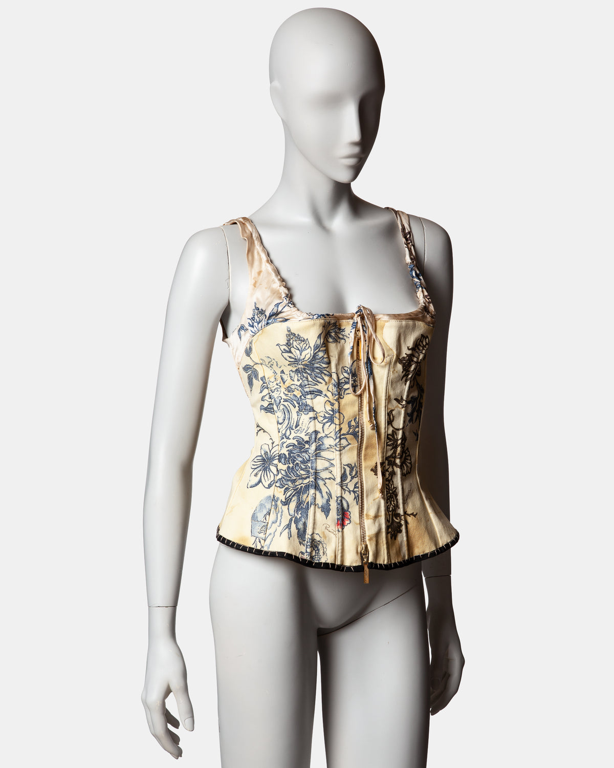 Roberto Cavalli Tattoo Corset - S/S 2003 - M