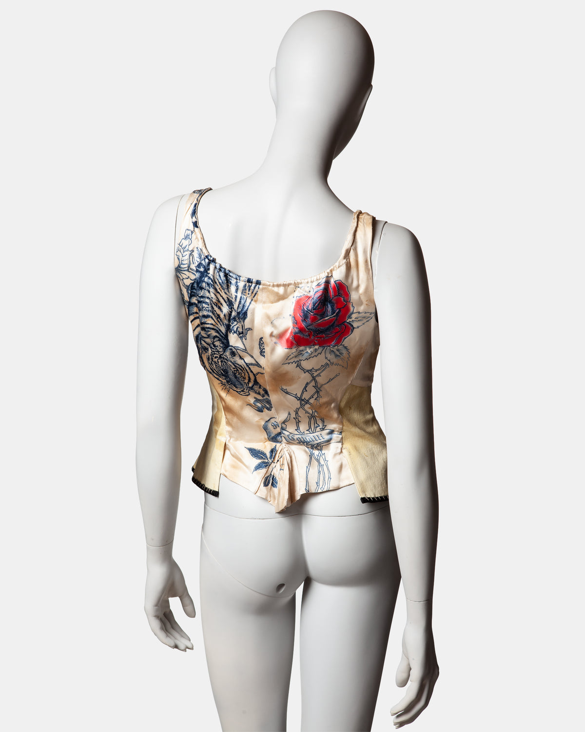 Roberto Cavalli Tattoo Corset - S/S 2003 - M