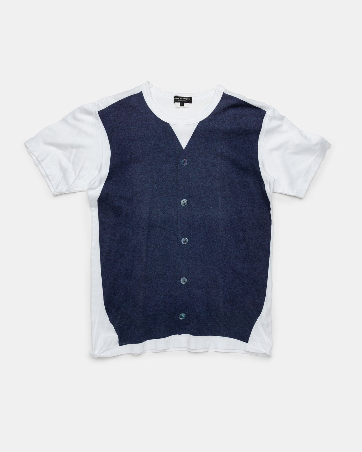 Comme des Garçons Homme Plus - Trompe L'oeil Cardigan Tee - 2009 - S