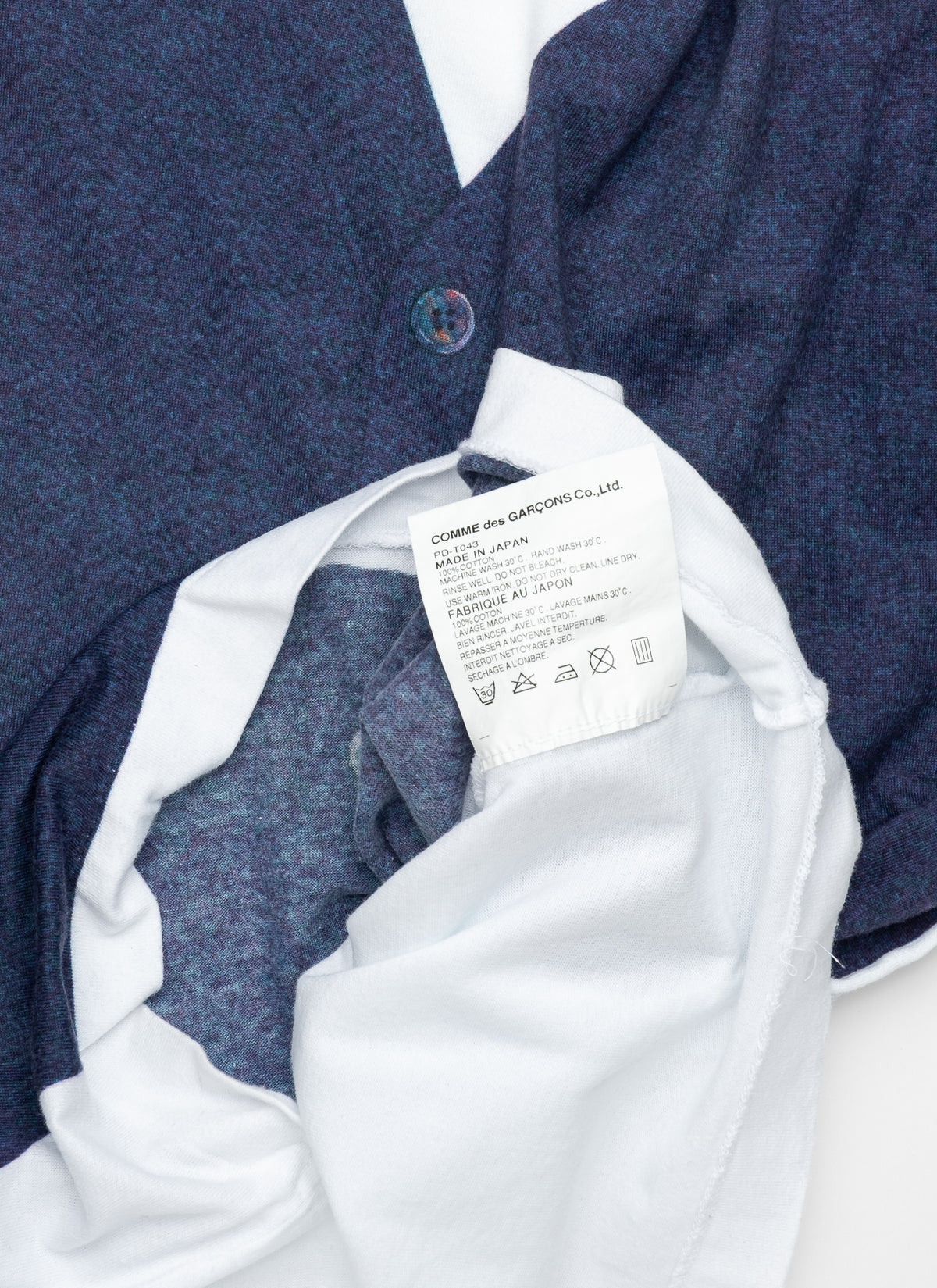 Comme des Garçons Homme Plus - Trompe L'oeil Cardigan Tee - 2009 - S