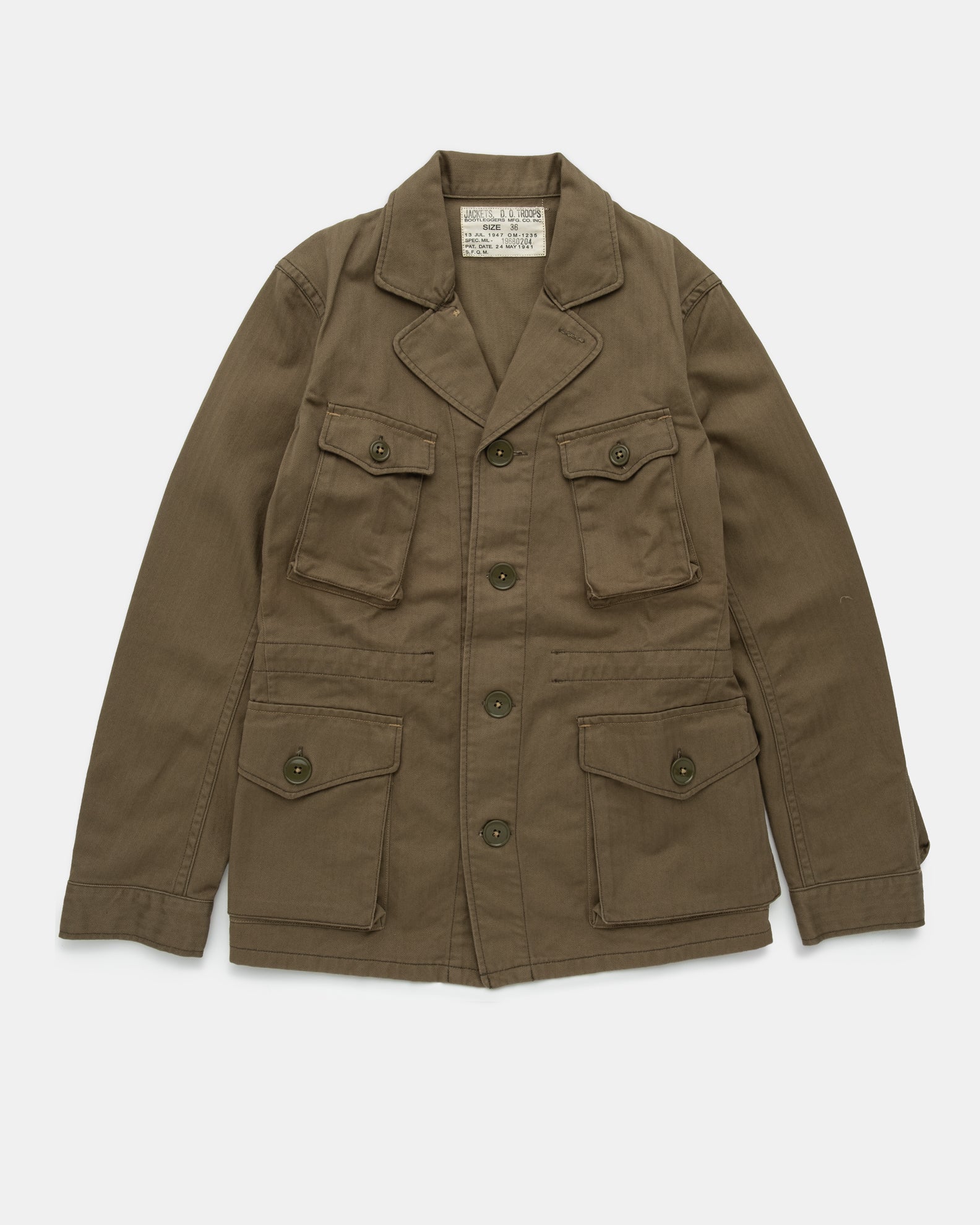 Bootleggers Military Jacket - C. 2000s