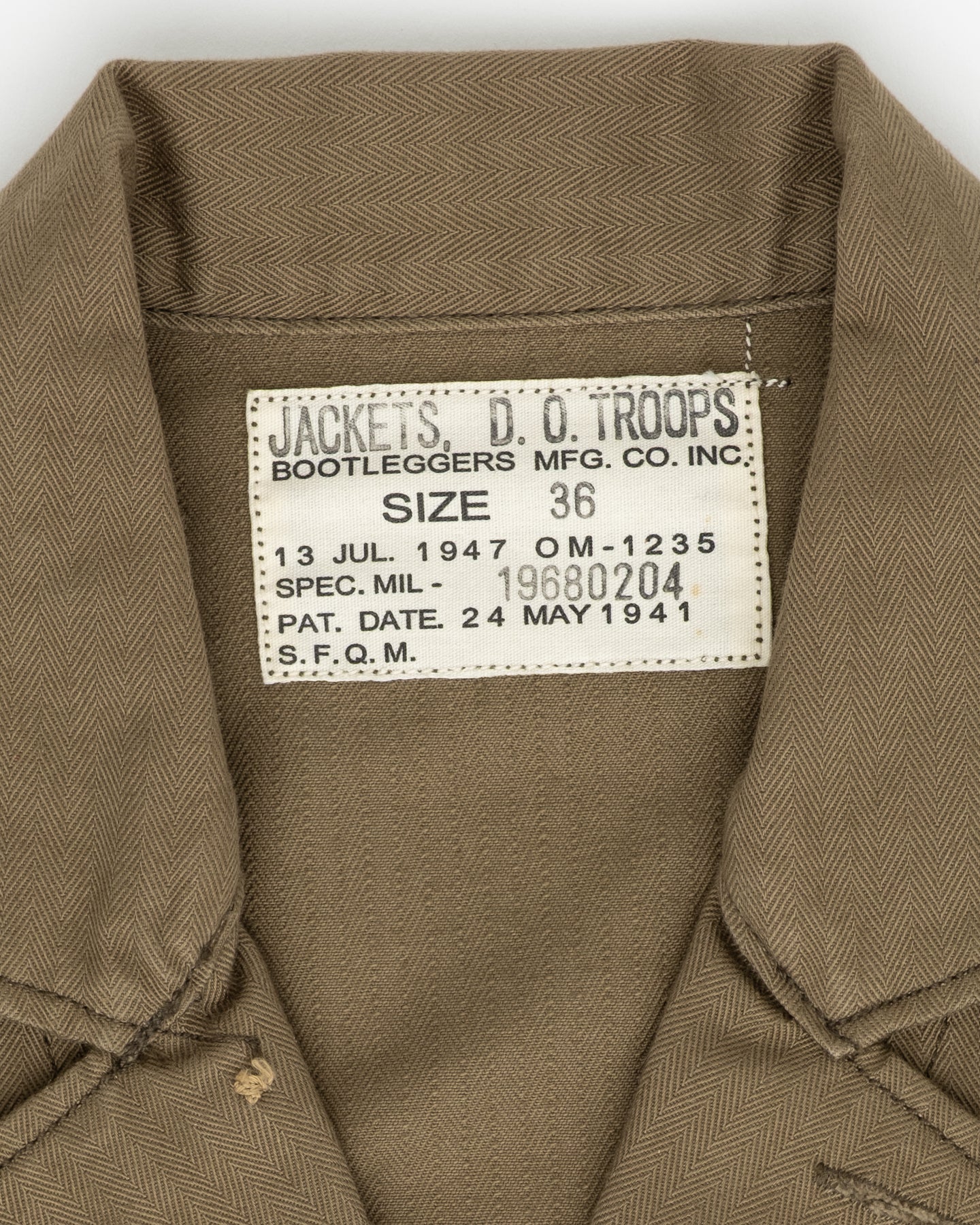 Bootleggers Military Jacket - C. 2000s