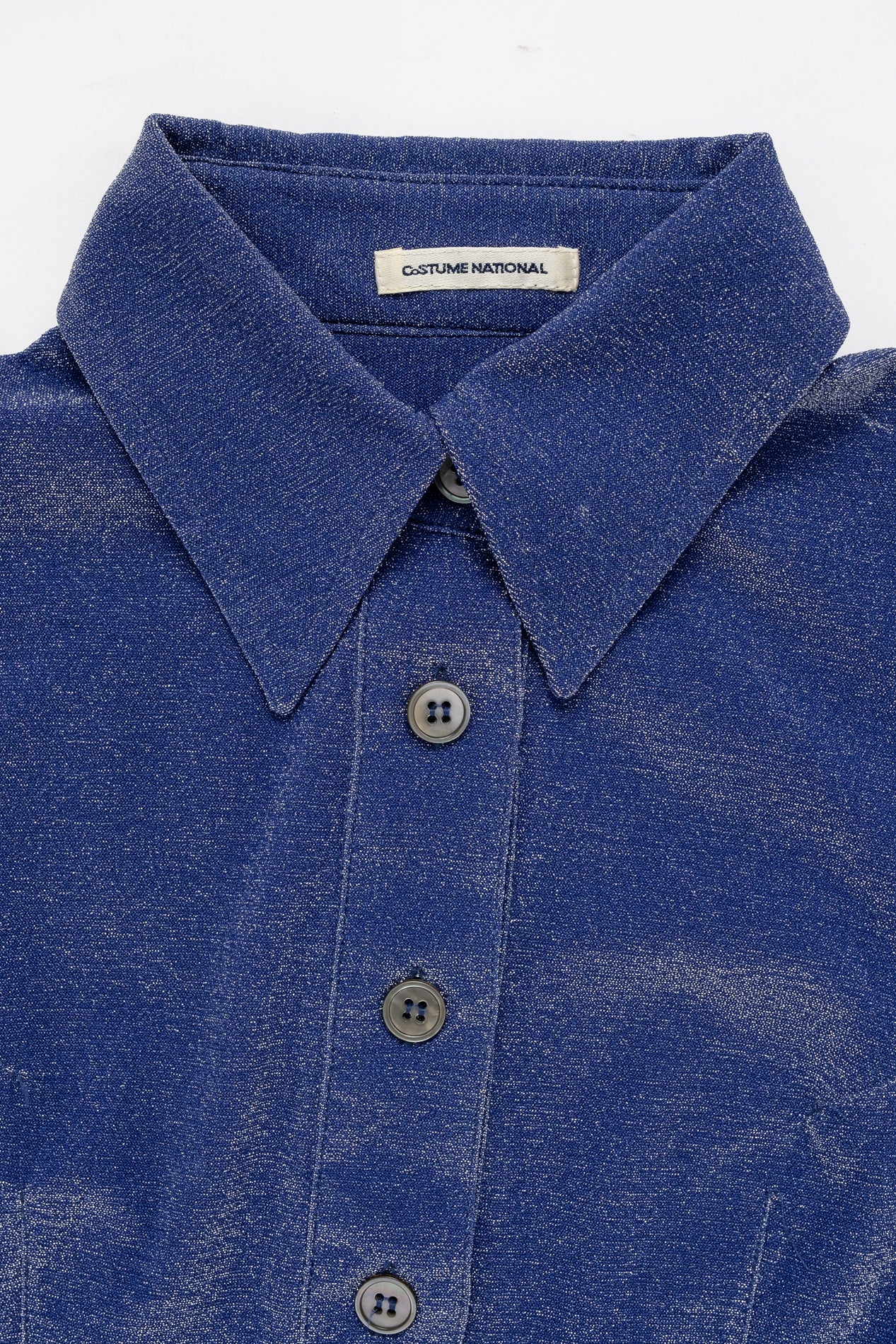 Costume National Metallic Shirt - IT38 - C. 1990s