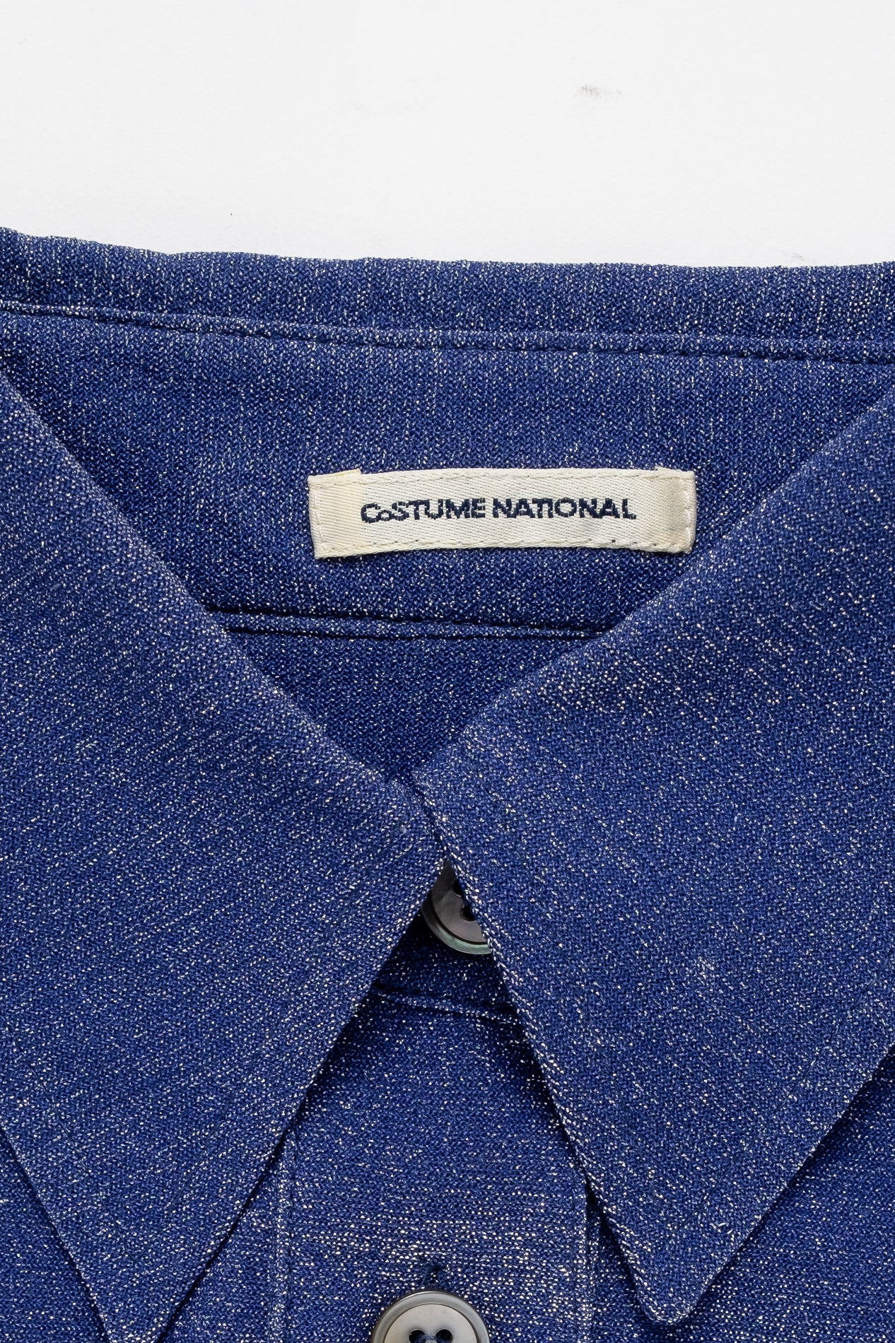 Costume National Metallic Shirt - IT38 - C. 1990s