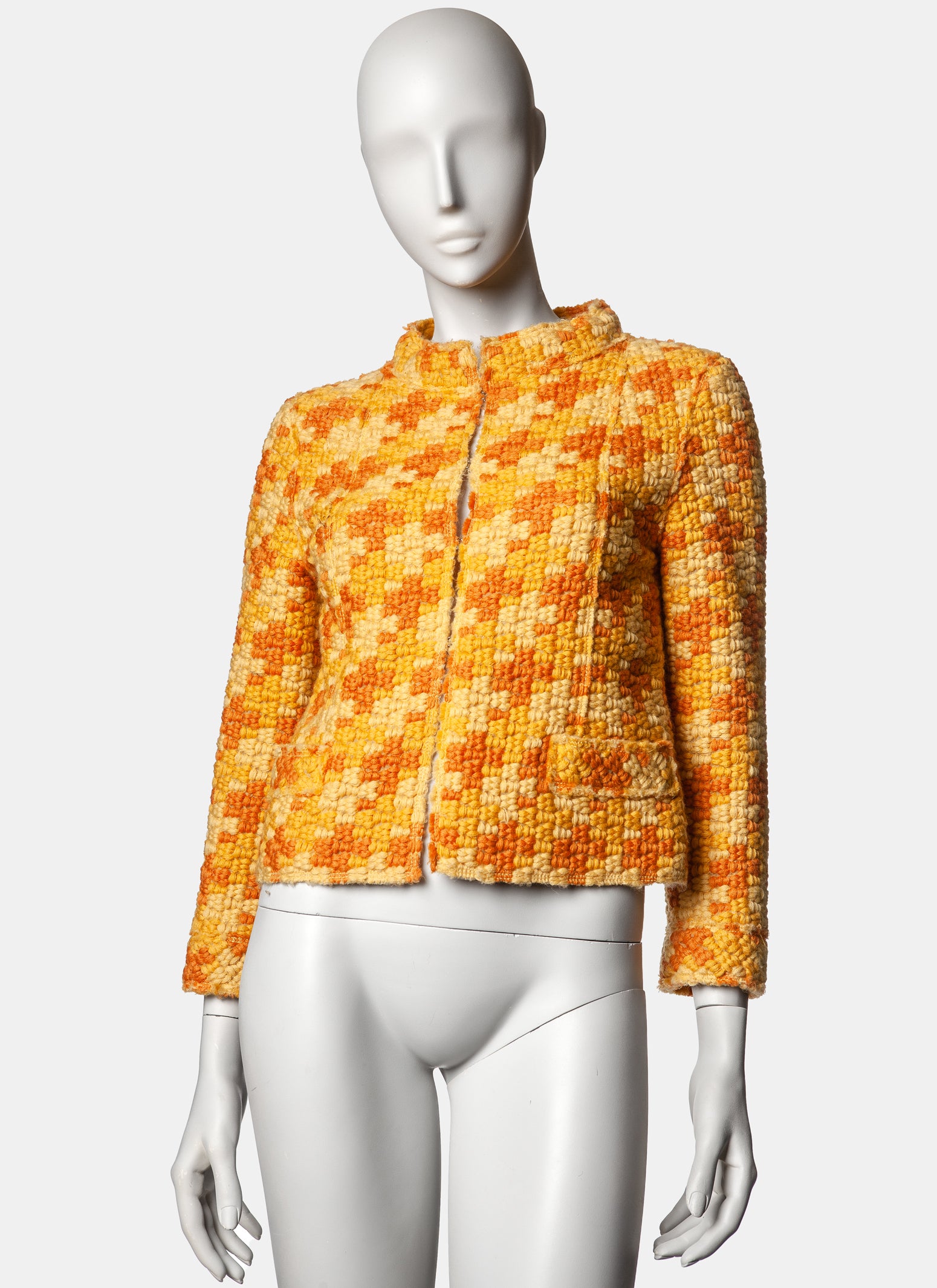 Marc Jacobs Chunky Tweed Jacket - S/S 2005