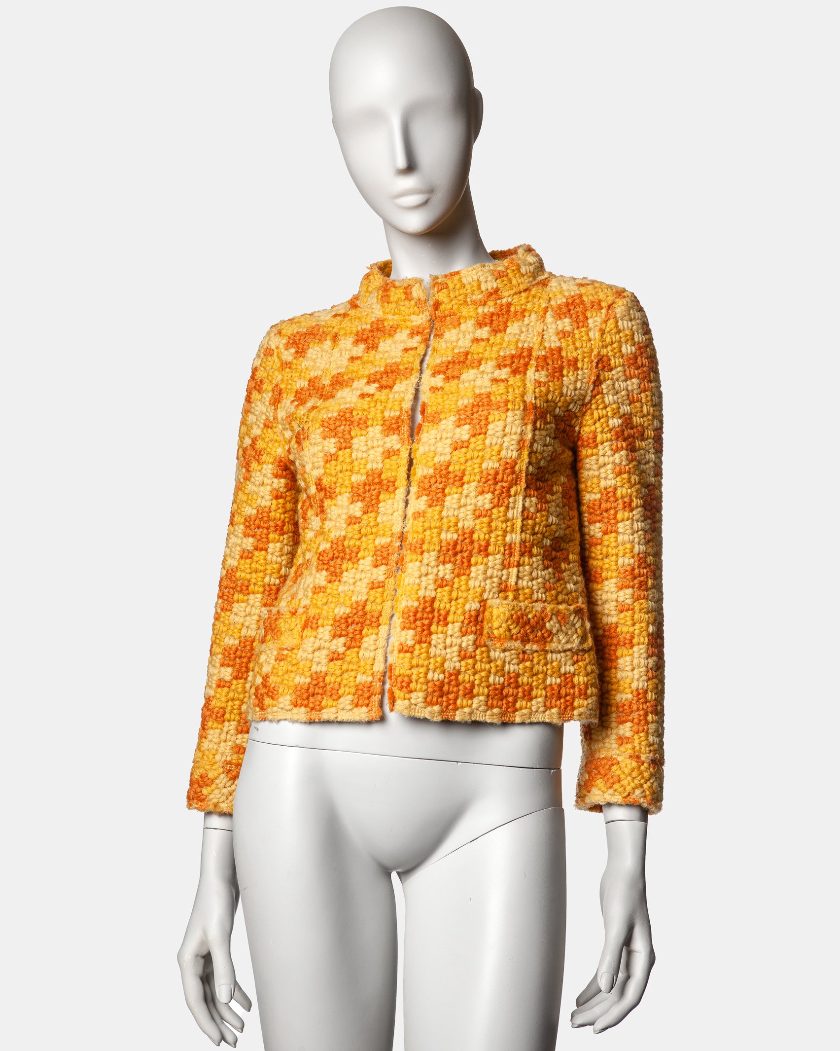 Marc Jacobs Chunky Tweed Jacket - S/S 2005