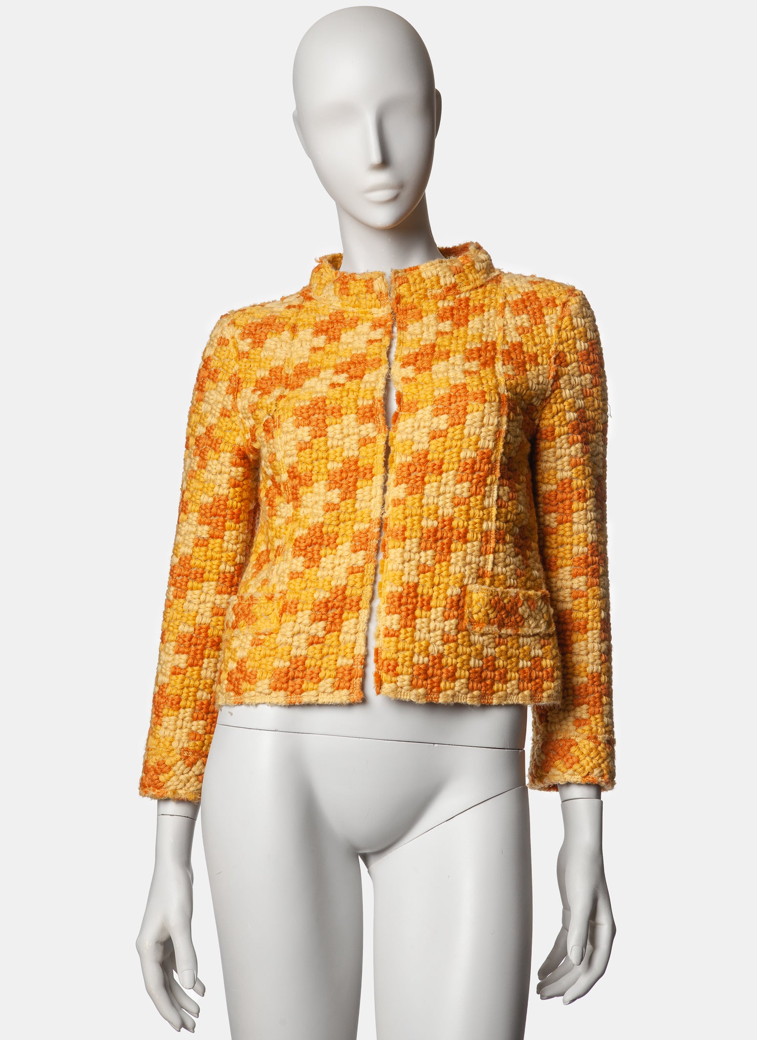 Marc Jacobs Chunky Tweed Jacket - S/S 2005