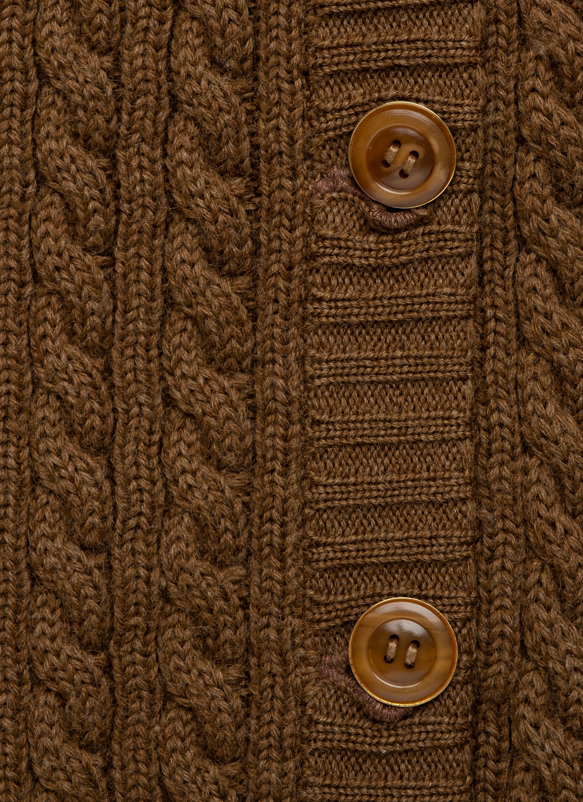 Yves Saint Laurent Rive Gauche Fox Trim Cardigan - A/W 1973