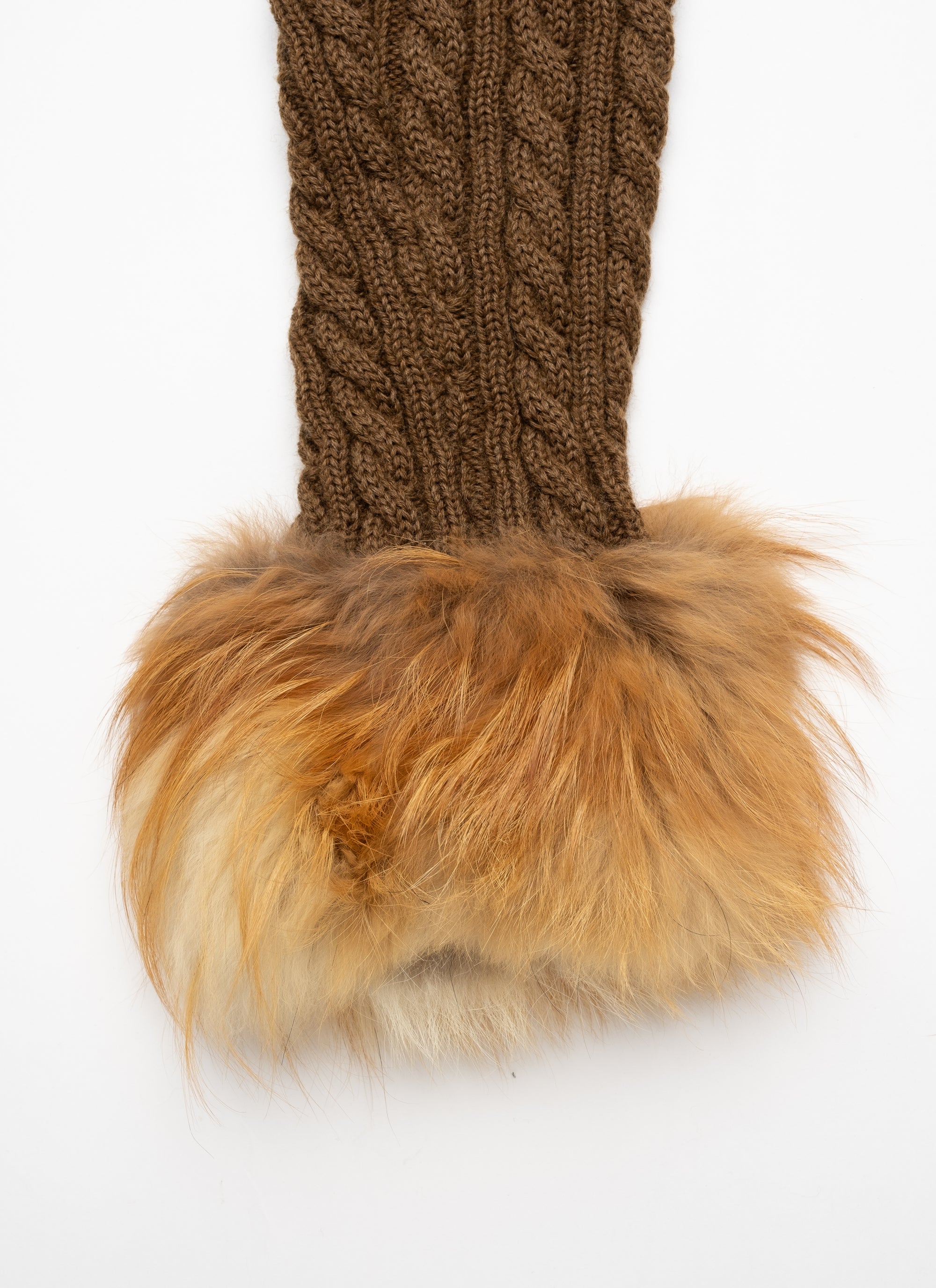 Yves Saint Laurent Rive Gauche Fox Trim Cardigan - A/W 1973