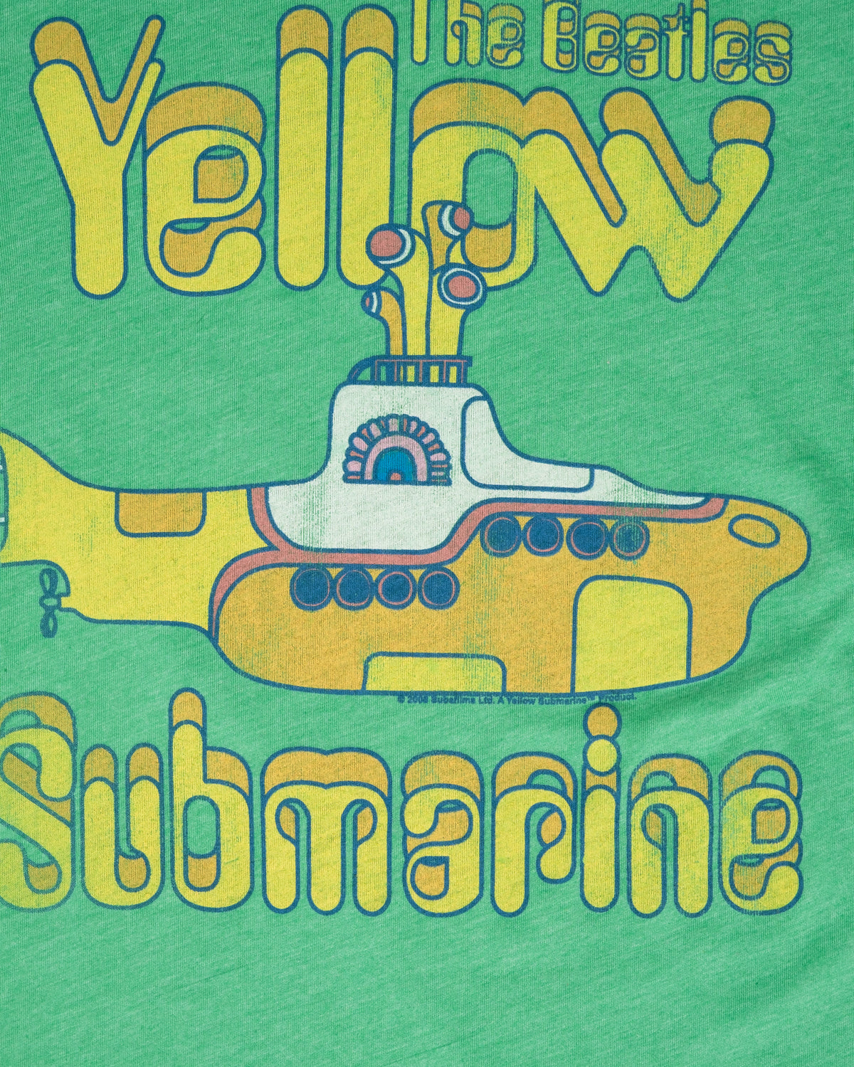 Junk Food - The Beatles Yellow Submarine Tee - 2008 - M