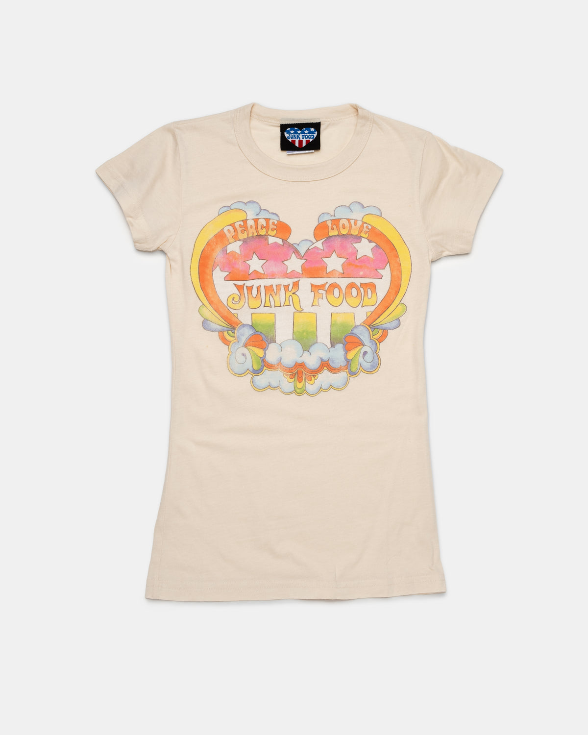 Junk Food - Peace n Love Tee - C. 2000s - S