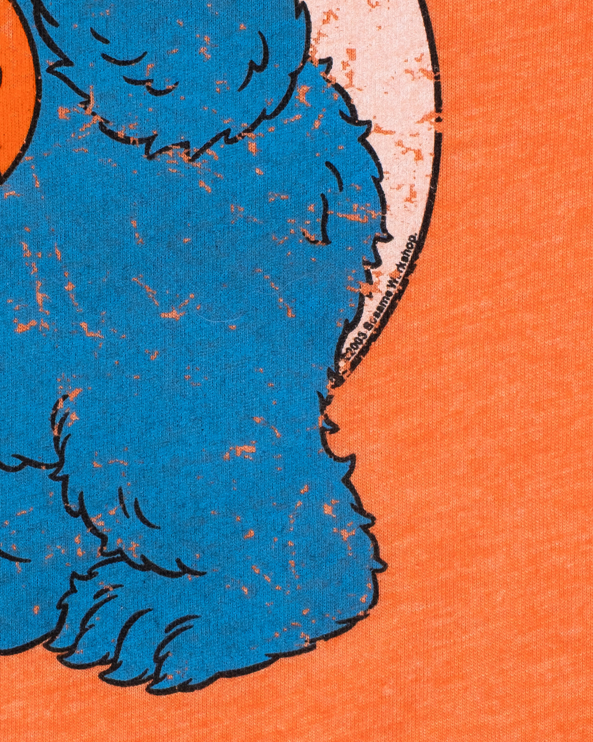 Junk Food - Cookie Monster Ringer Tee - 2003 - M