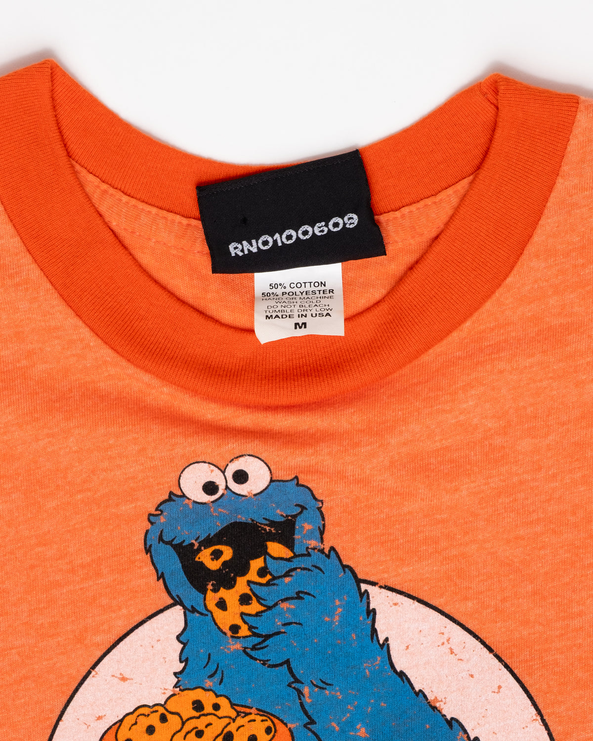 Junk Food - Cookie Monster Ringer Tee - 2003 - M