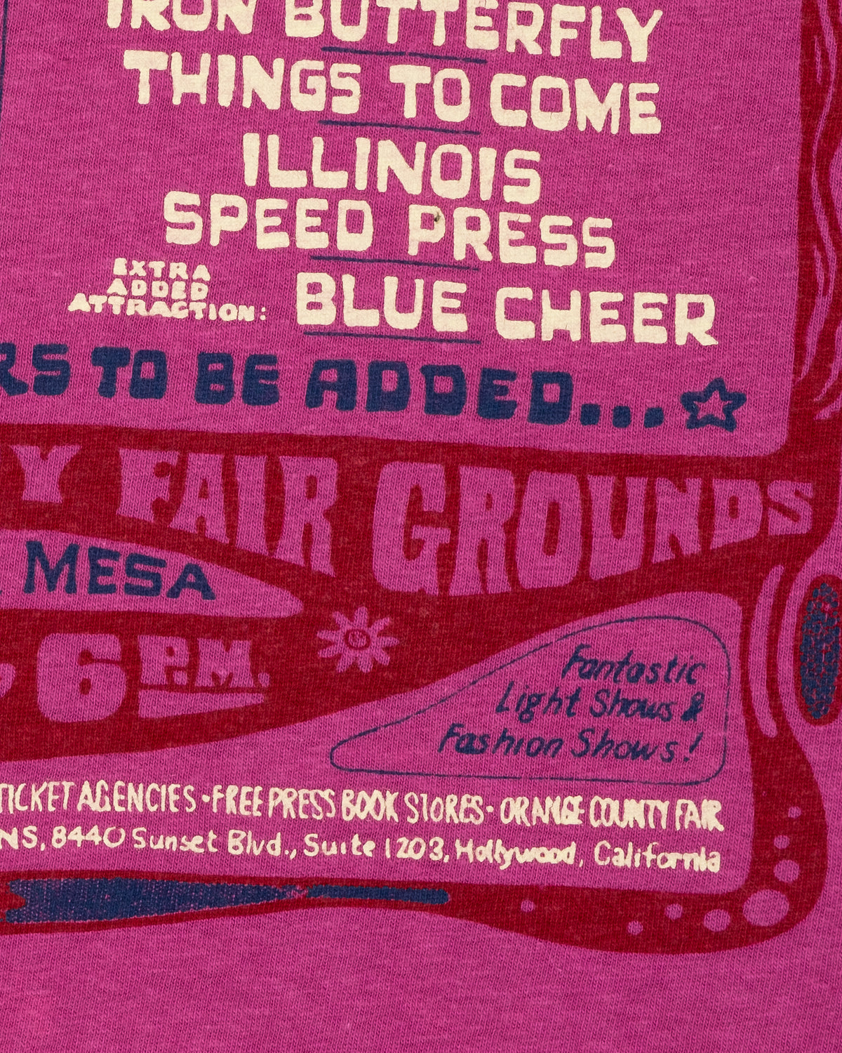 Americana - Newport Pop Festival Raglan Tee - O/S