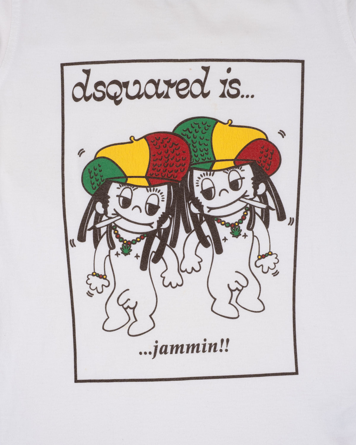 Dsquared2 - Jammin!! Ringer Tee - S/S 2005 - S
