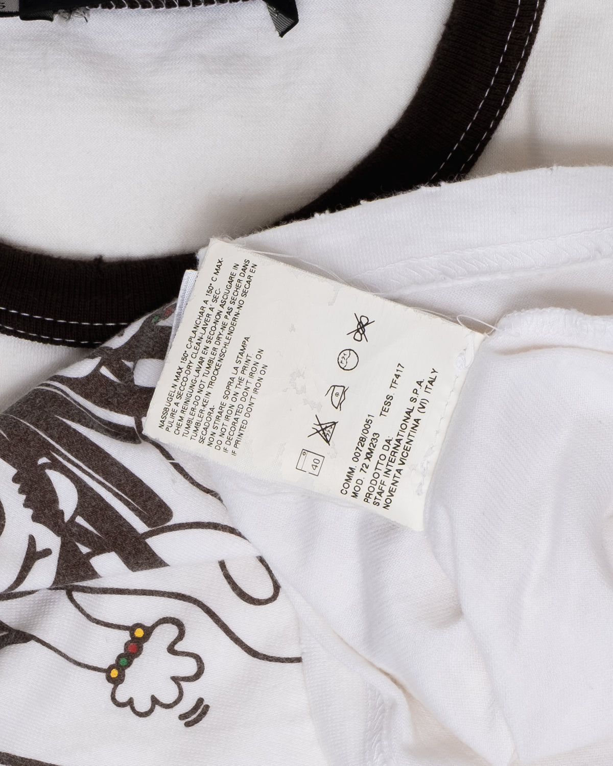 Dsquared2 - Jammin!! Ringer Tee - S/S 2005 - S
