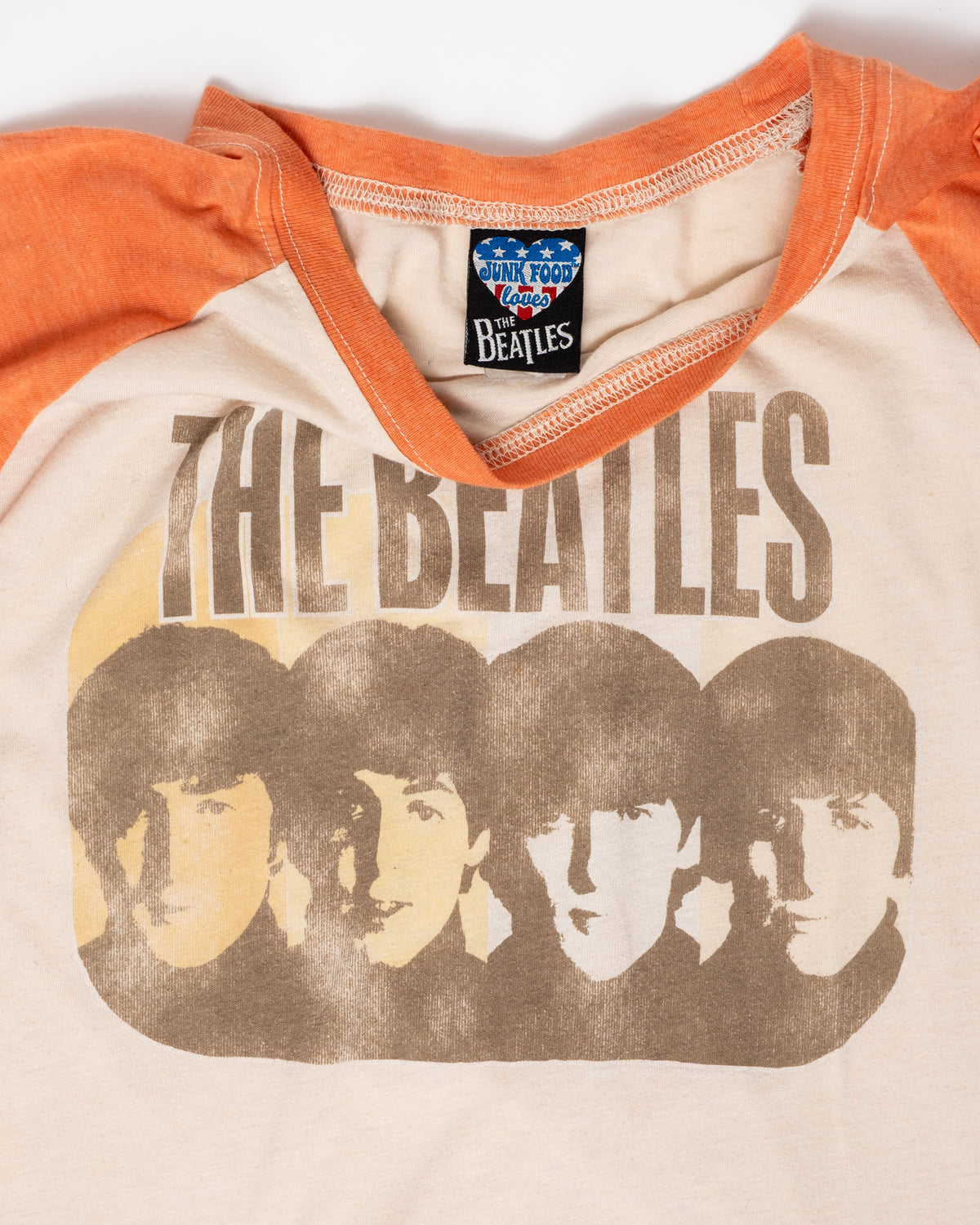 Junk Food - The Beatles Raglan Tee - 2005 - L