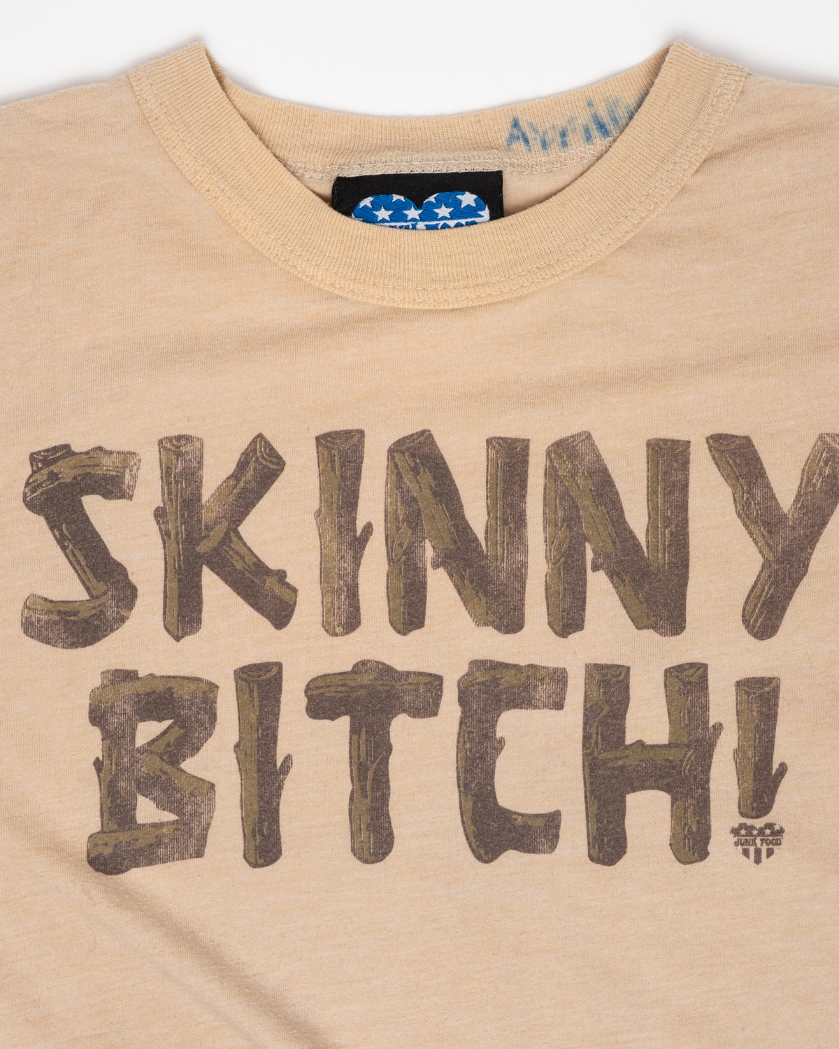 Junk Food - Skinny Bitch Tee  - C. 2000s - L