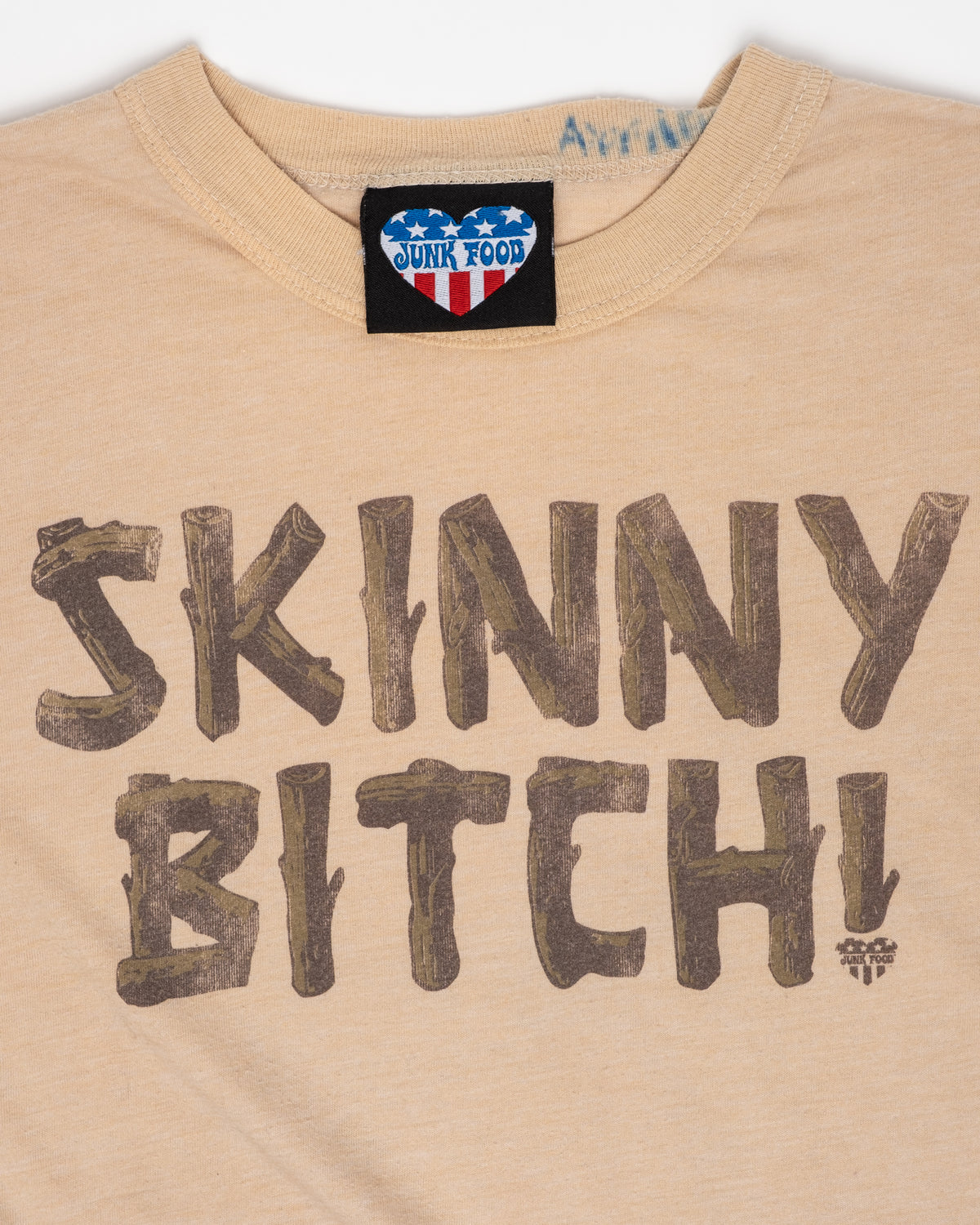 Junk Food - Skinny Bitch Tee  - C. 2000s - L