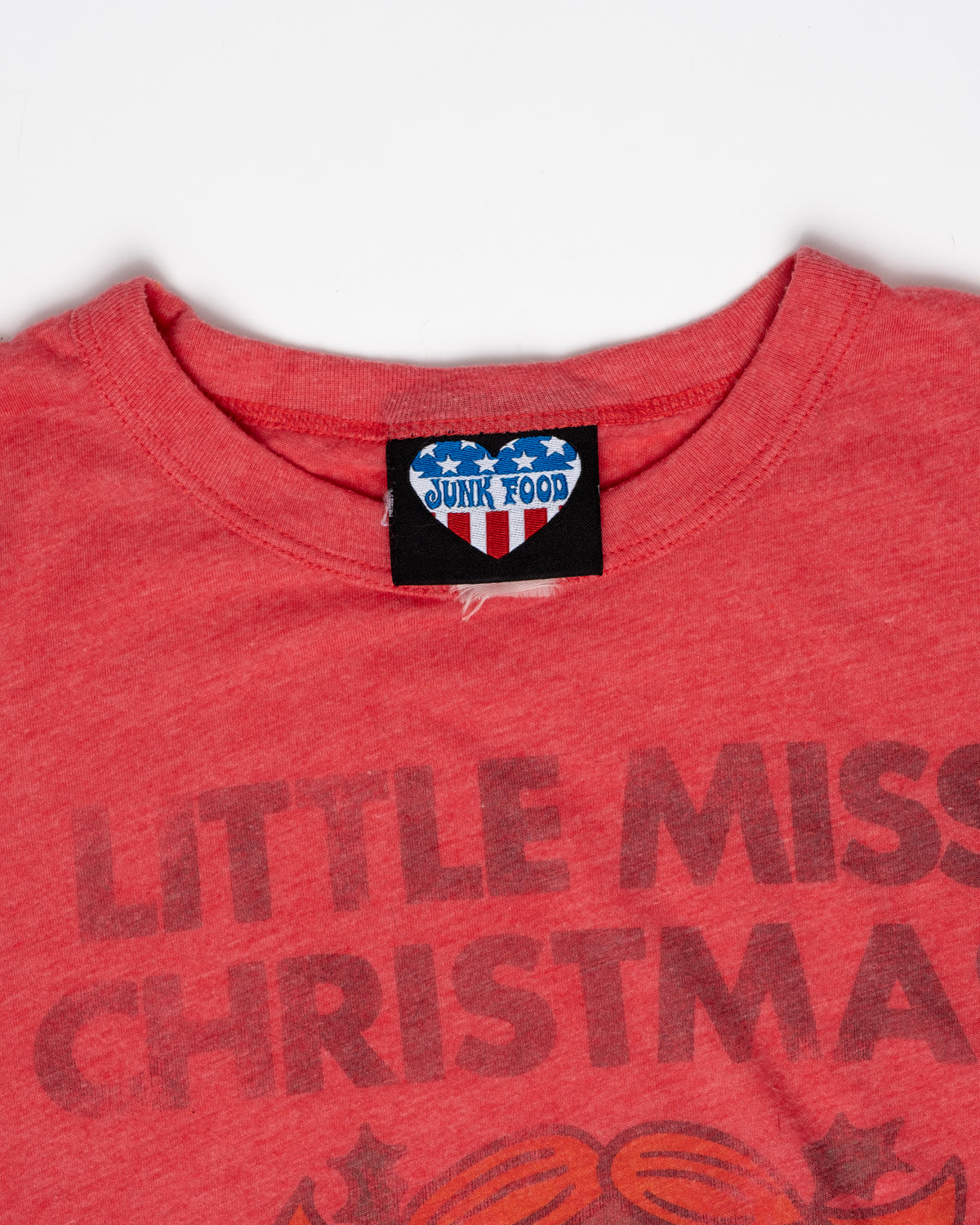 Junk Food - Little Miss Chirstmas Tee  - C. 2000s - S