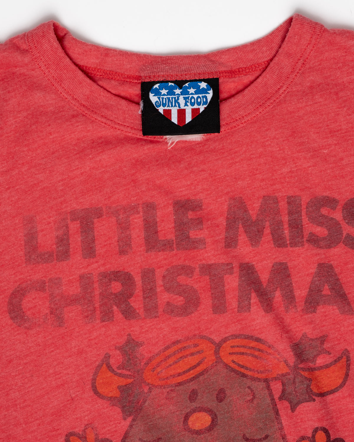 Junk Food - Little Miss Chirstmas Tee  - C. 2000s - S