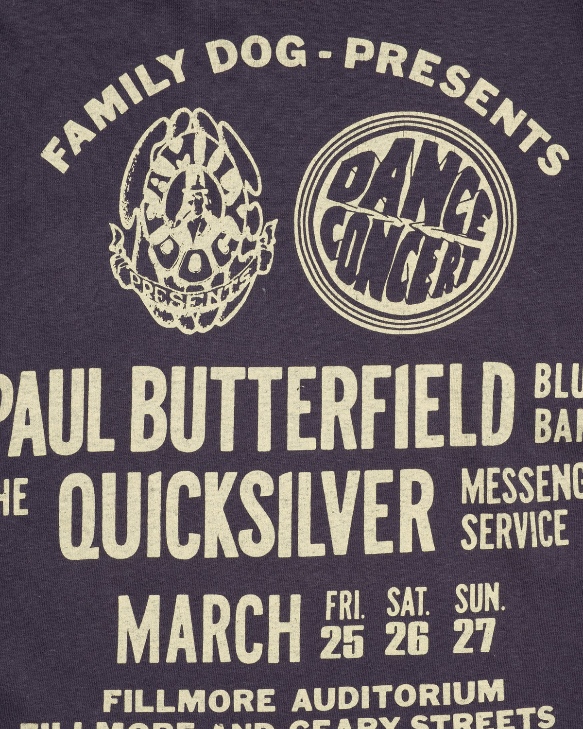Bootleggers Paul Butterfield Blues Band Tee