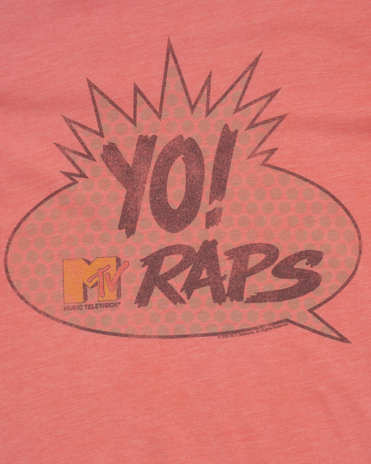 Junk Food - Yo MTV Raps Tee - C. 2005
