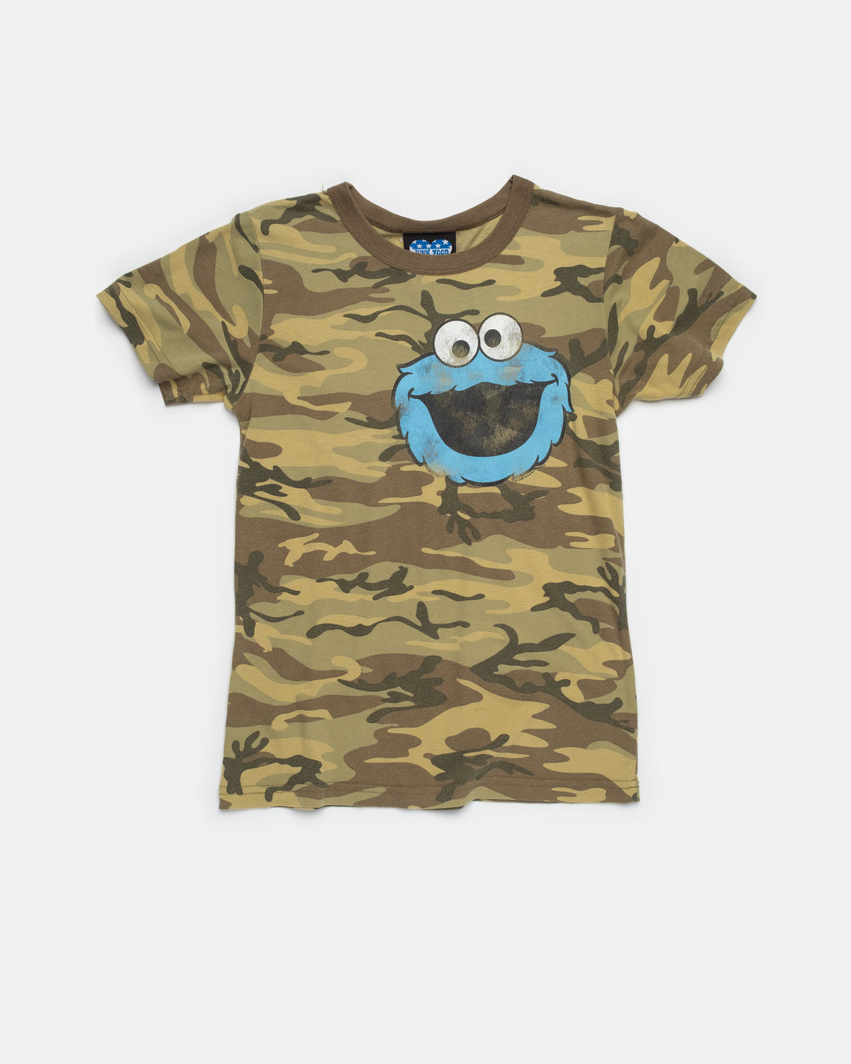Junk Food - Camo Cookie Monster Tee - 2006