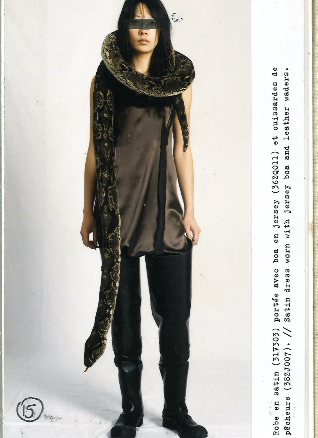 Martin Margiela  Rayon Shift Dress A/W 2005