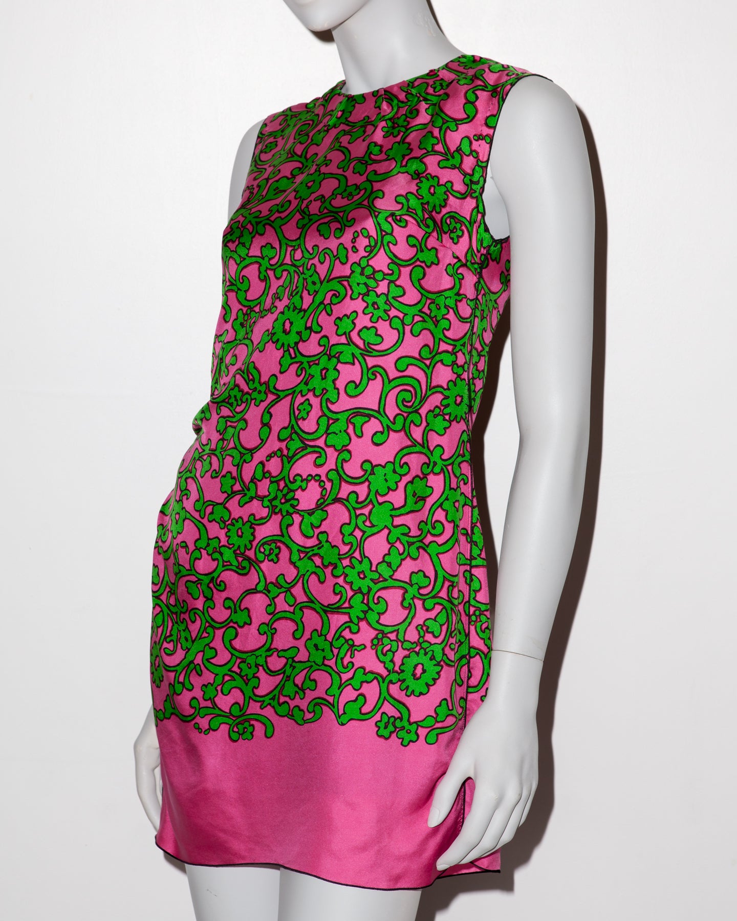 Marc Jacobs Psychedelic Silk Slip Dress - US 2 - A/W 2009