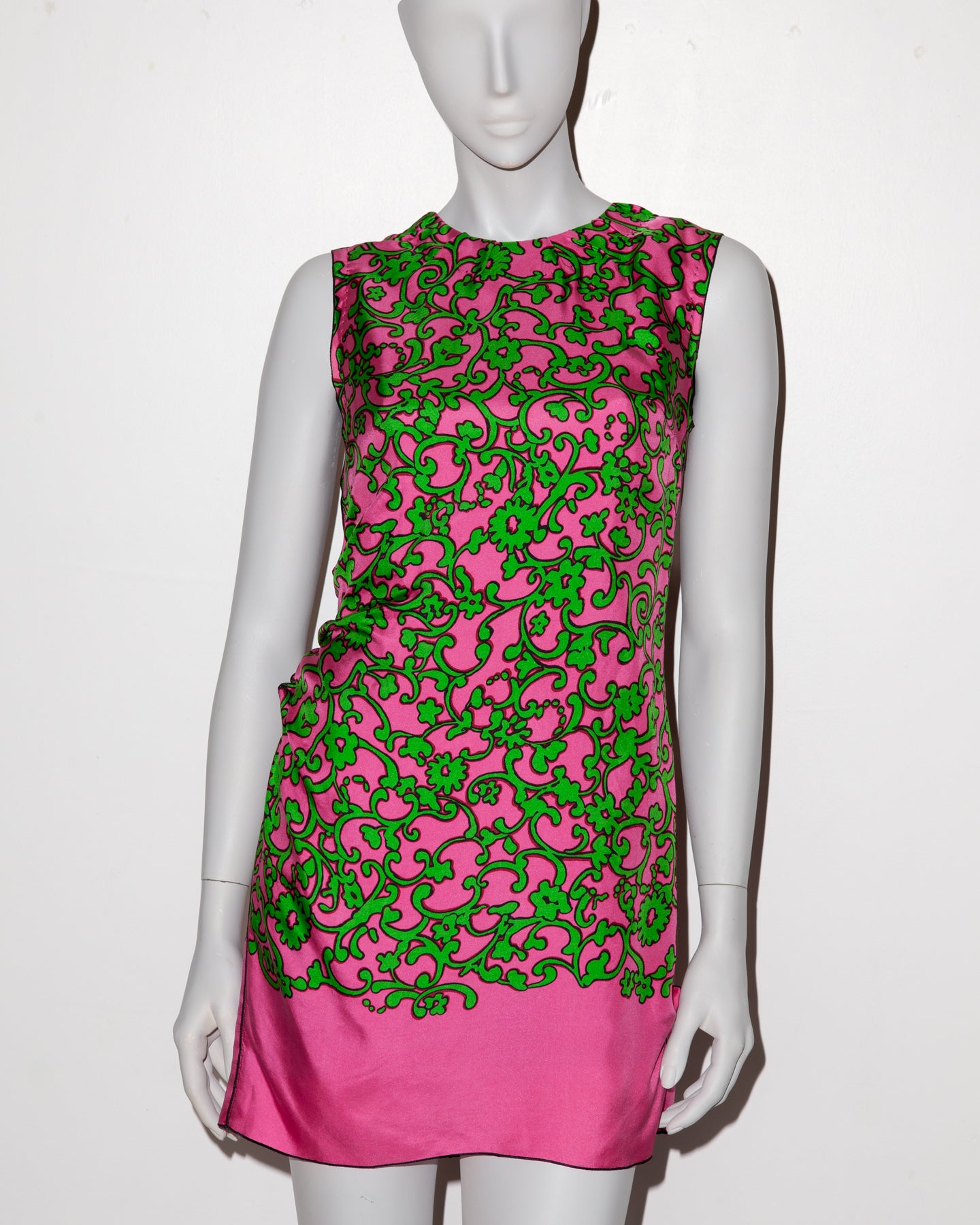 Marc Jacobs Psychedelic Silk Slip Dress - US 2 - A/W 2009