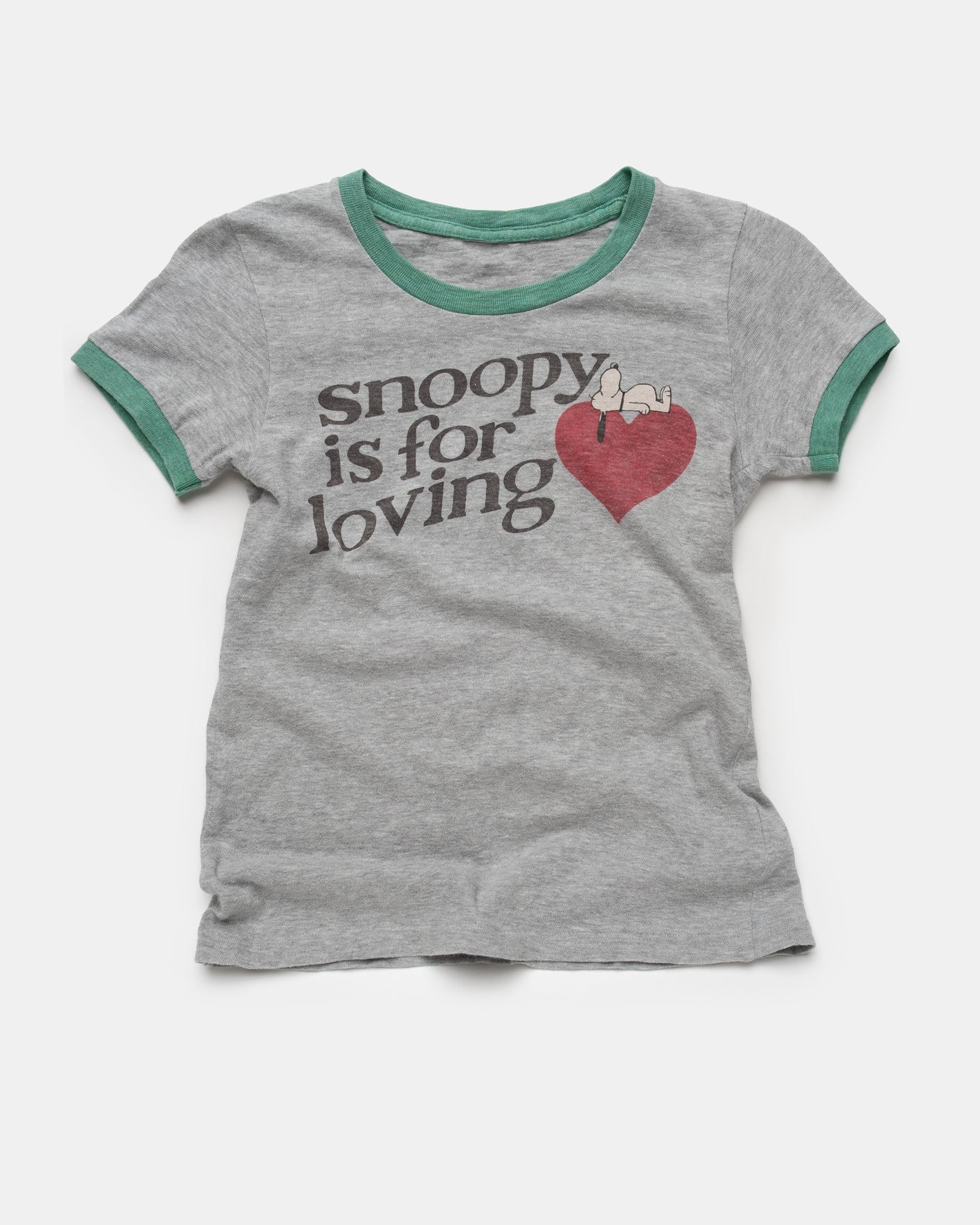 Snoopy is for Loving Ringer Tee