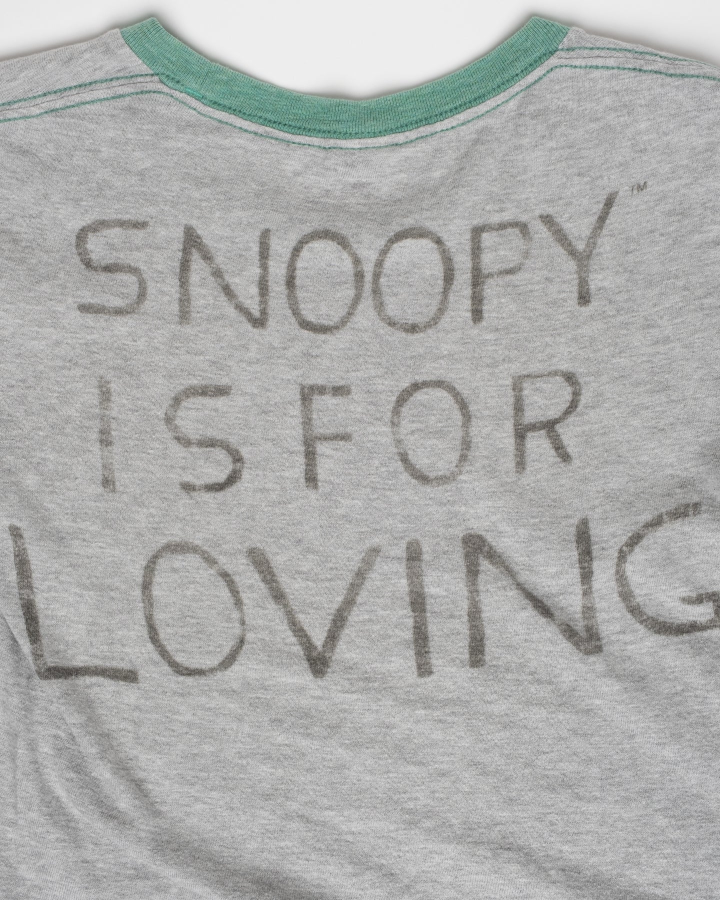 Snoopy is for Loving Ringer Tee
