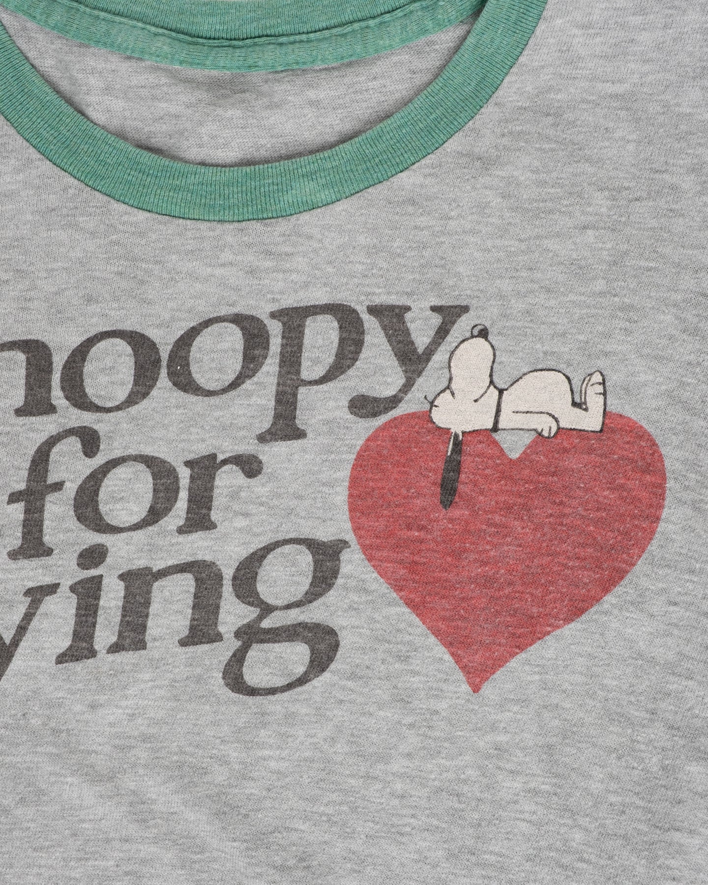 Snoopy is for Loving Ringer Tee