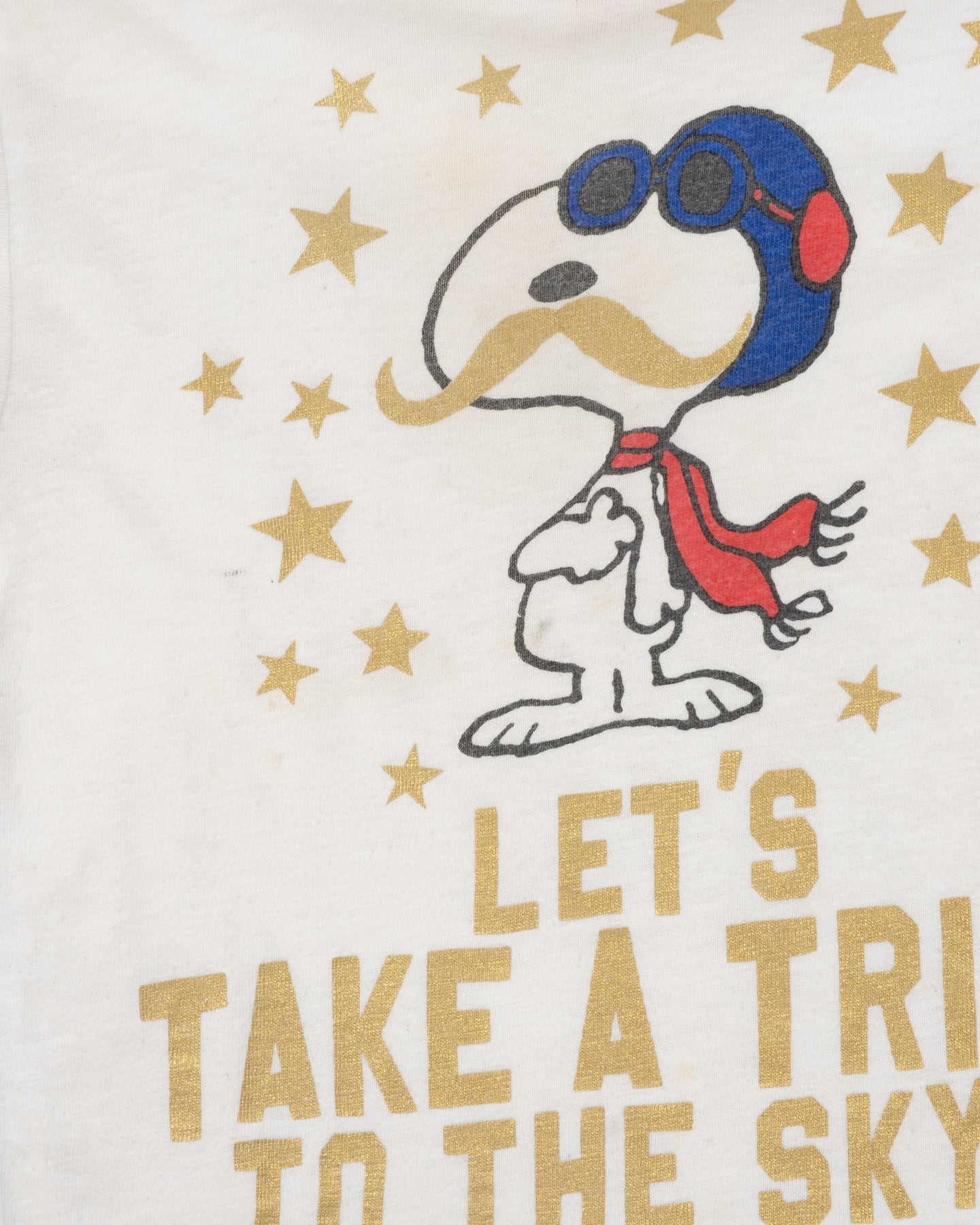 Worn In Snoopy Tee