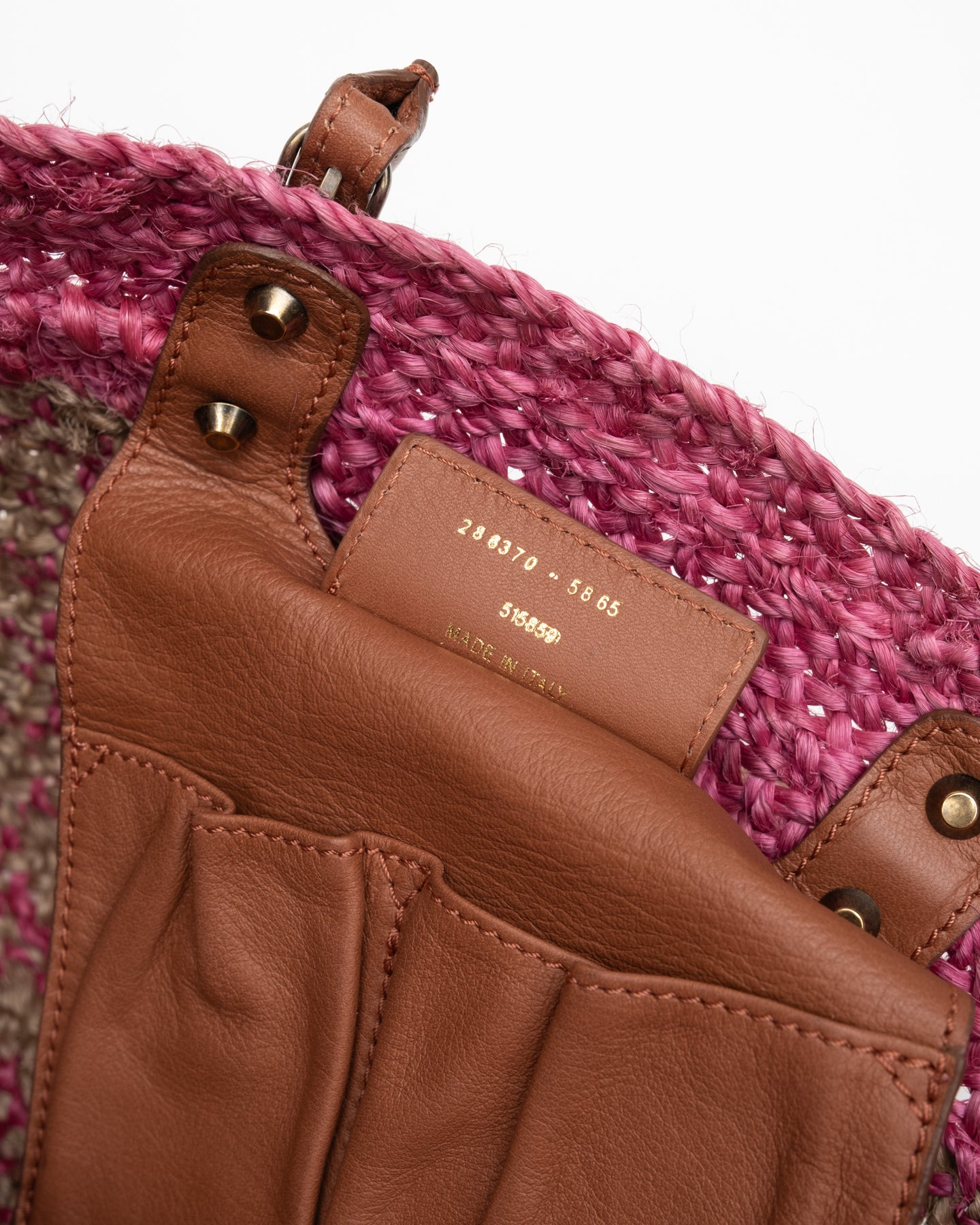 Balenciaga Raffia Shoulder Bag - C. 2010s