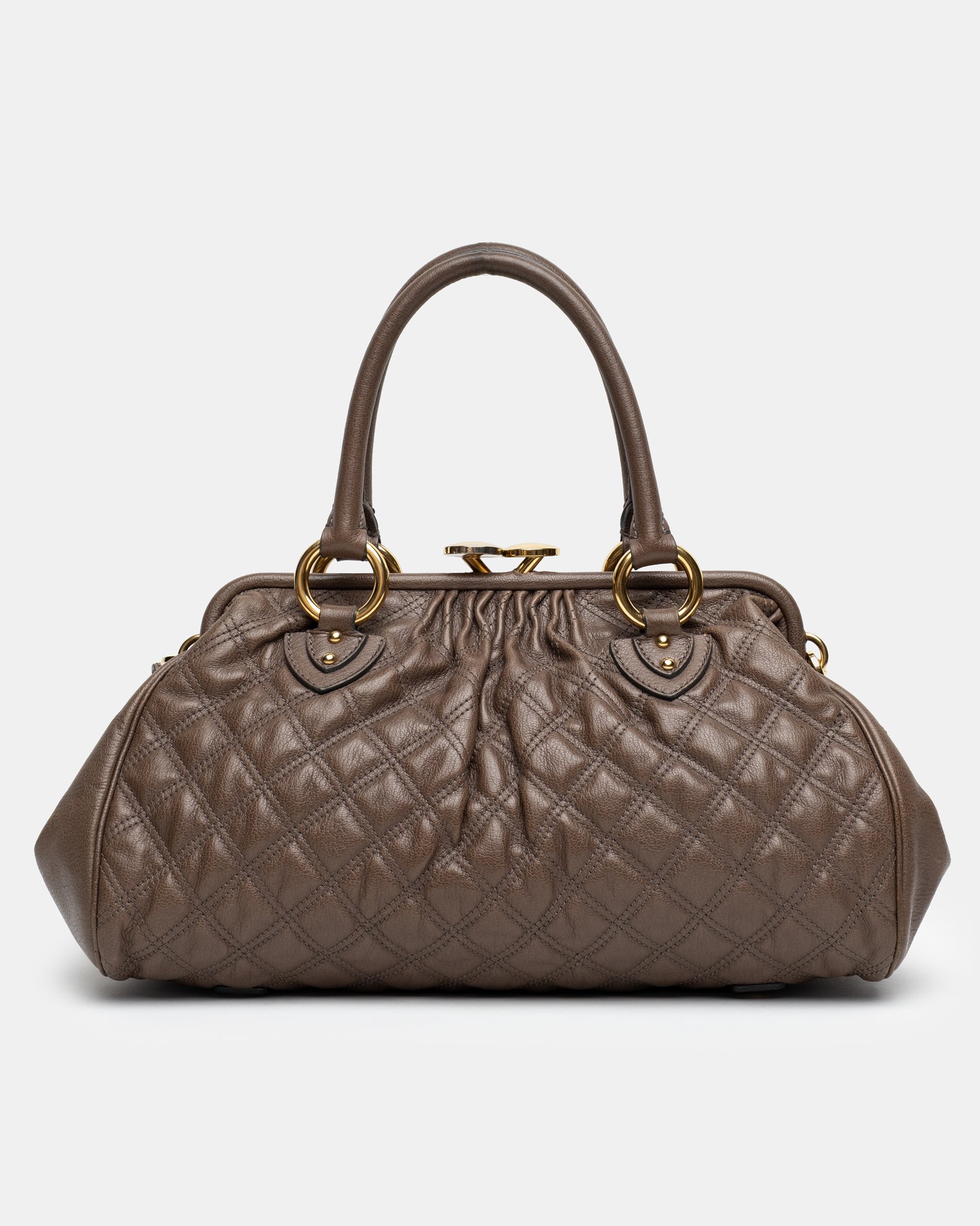 Marc Jacobs Stam Quilted Leather Shoulder Bag  - C. 2000s