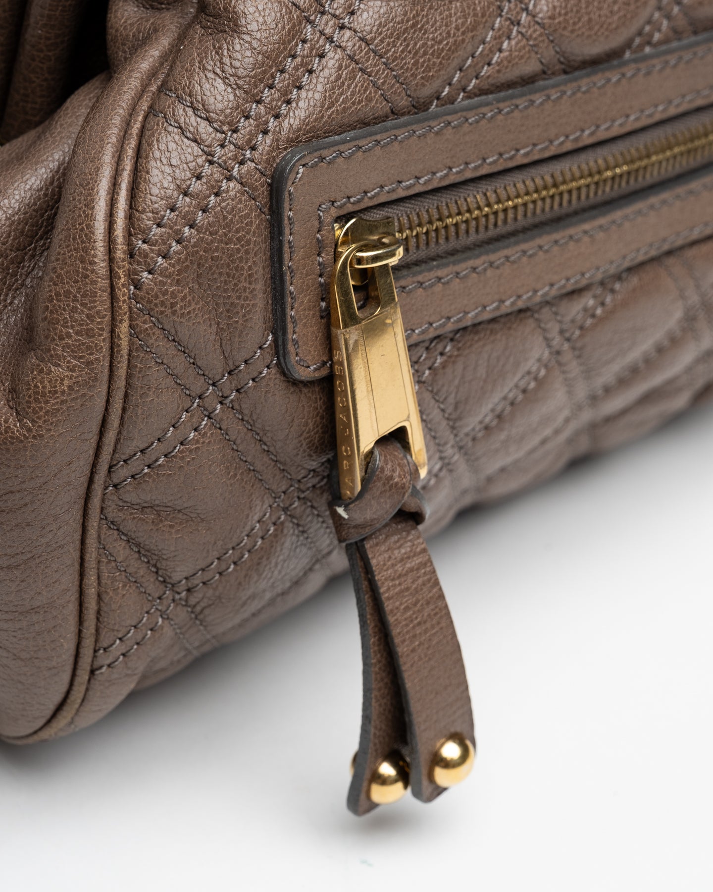 Marc Jacobs Stam Quilted Leather Shoulder Bag  - C. 2000s