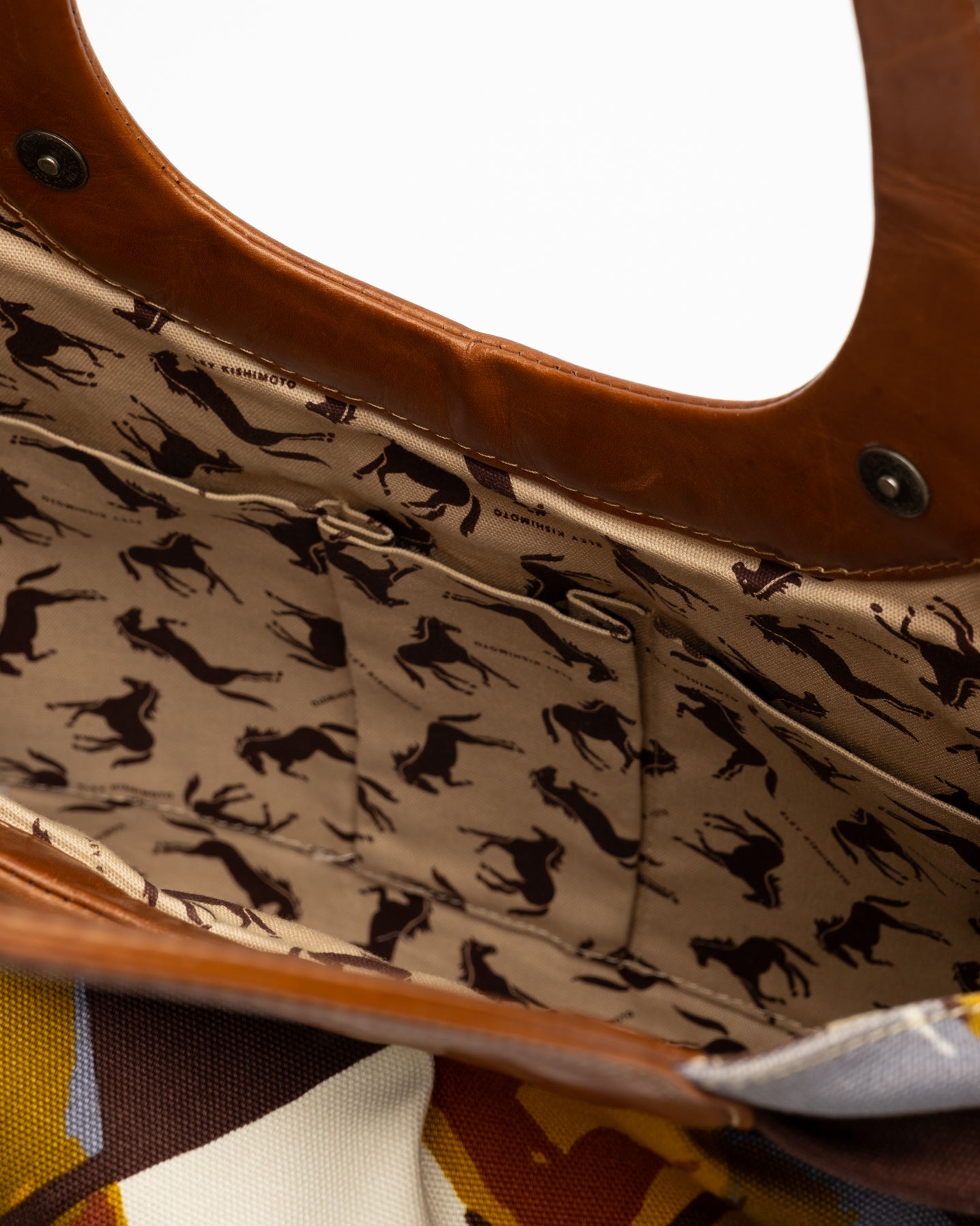 Eley Kishimoto Handprinted Shoulder Bag  - A/W 2008