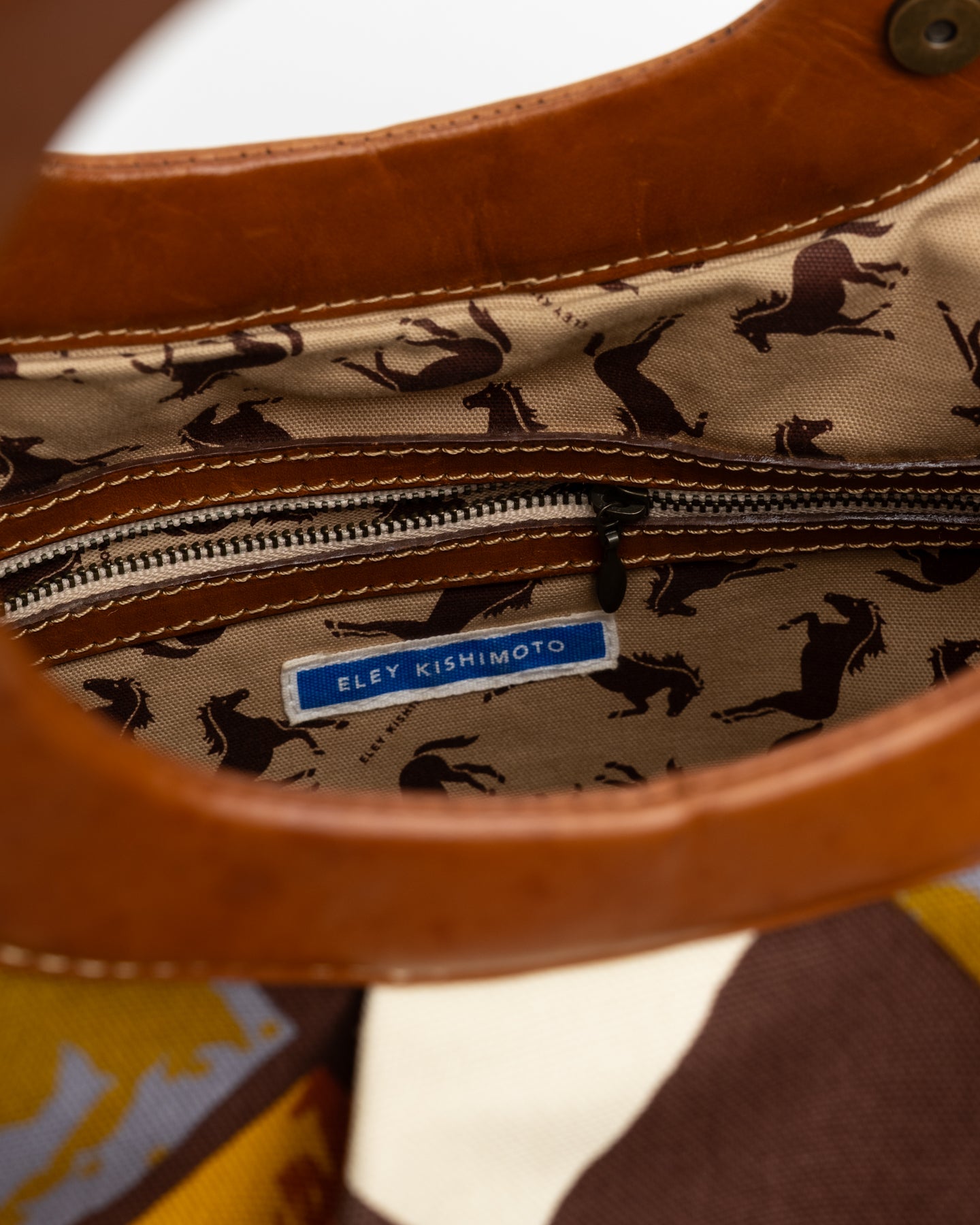 Eley Kishimoto Handprinted Shoulder Bag  - A/W 2008
