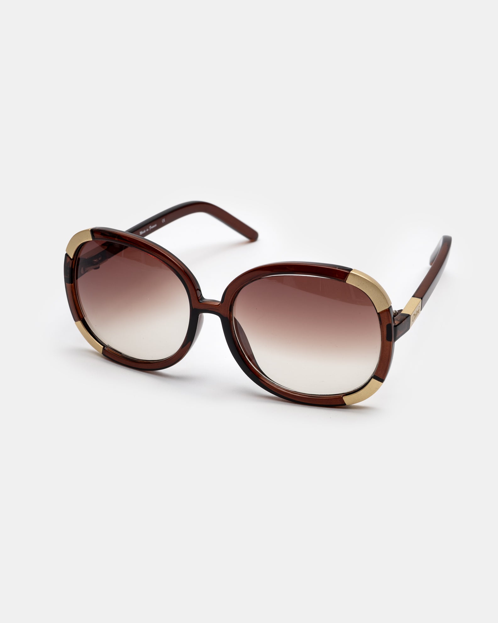 Chloé 'Lapidus'  Brown Sunglasses - C. 2000's