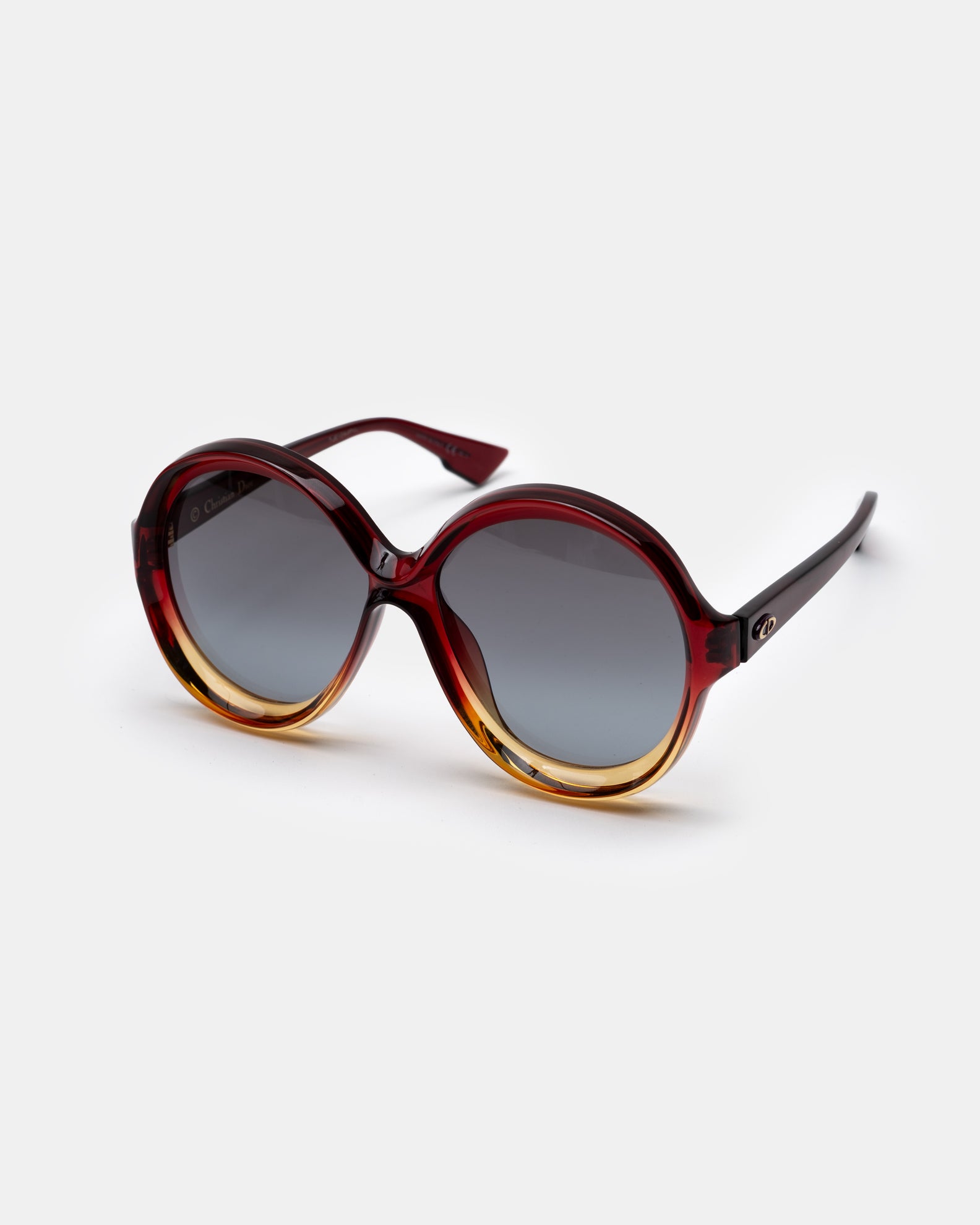 Christian Dior Bianca - Oversized Gradient Sunglasses  C. 2010's
