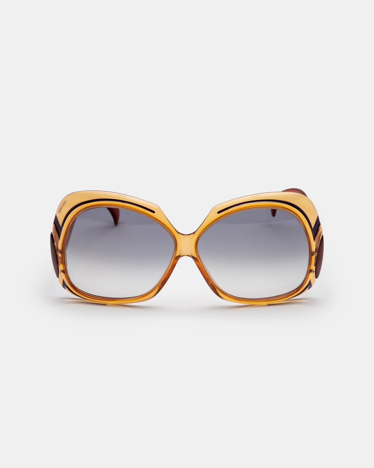 Christian Dior 2044-80  - Oversized Honey Sunglasses Optyl  C. 70's