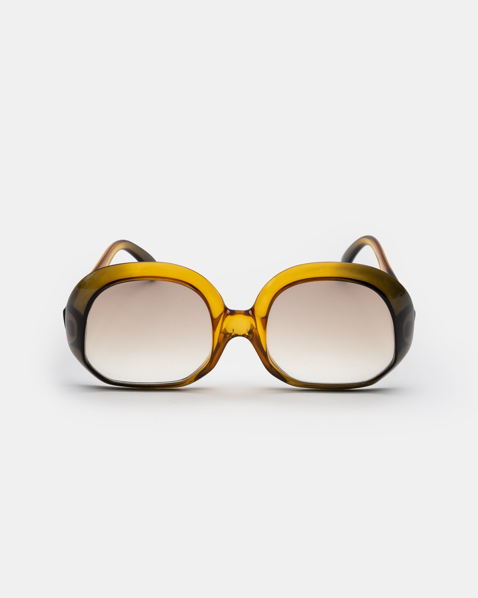 Christian Dior C03 Amber Translucent Sunglasses Optyl  C. 1960's